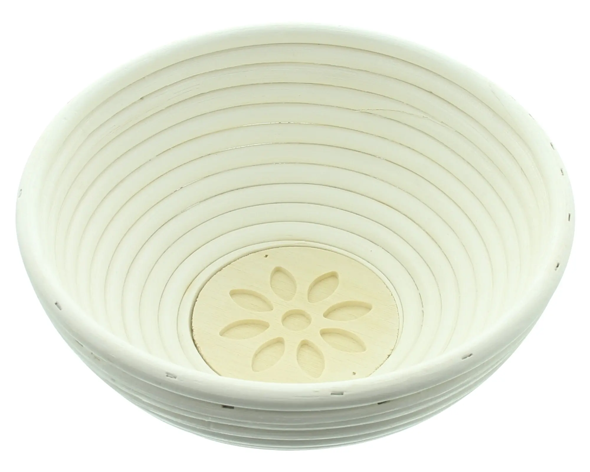 Gärkorb "Blümchen", rund  im Frank Flechtwaren Online Shop für Gerade eingetroffen kaufen