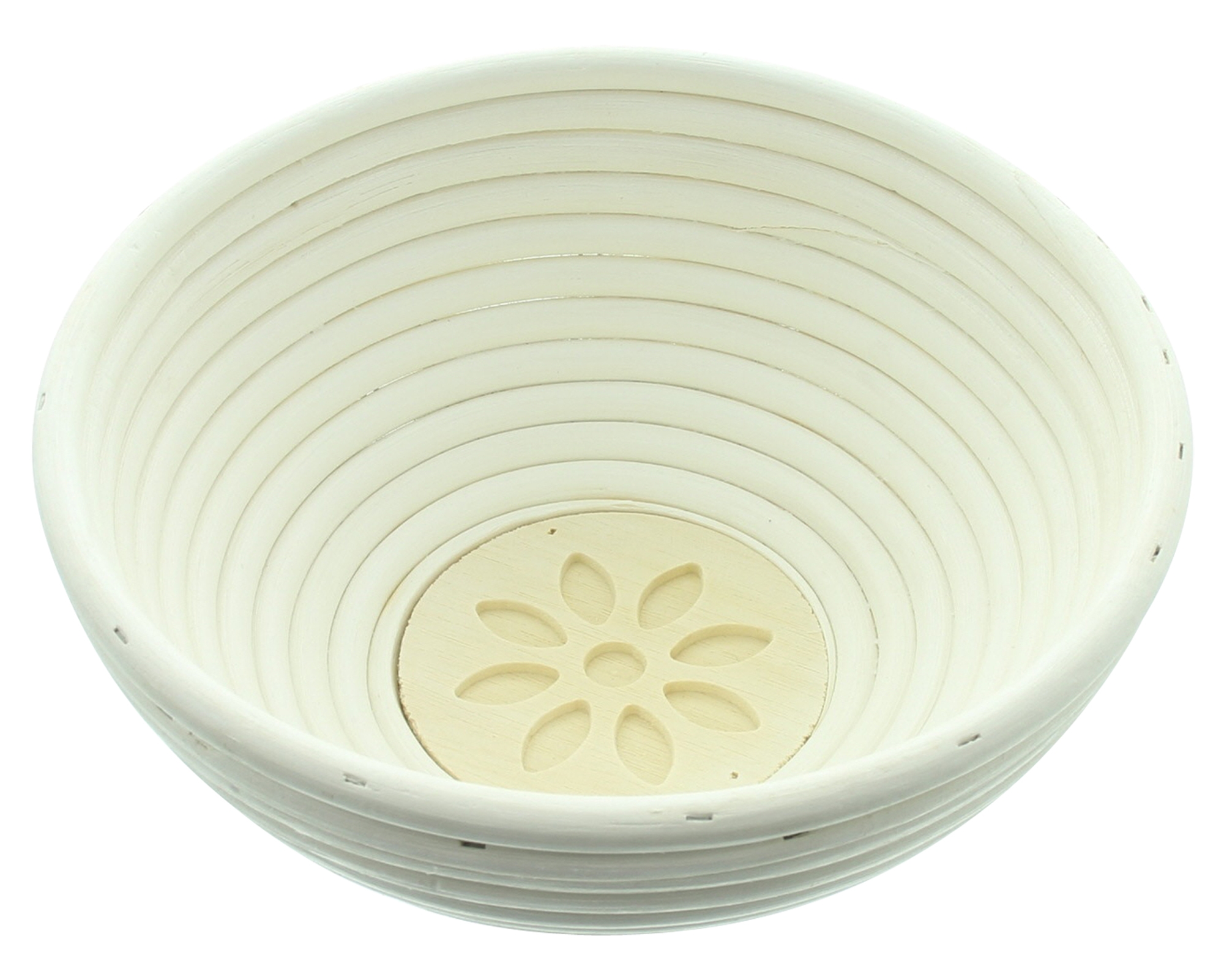 Gärkorb "Blümchen", rund  im Frank Flechtwaren Online Shop für Gerade eingetroffen kaufen