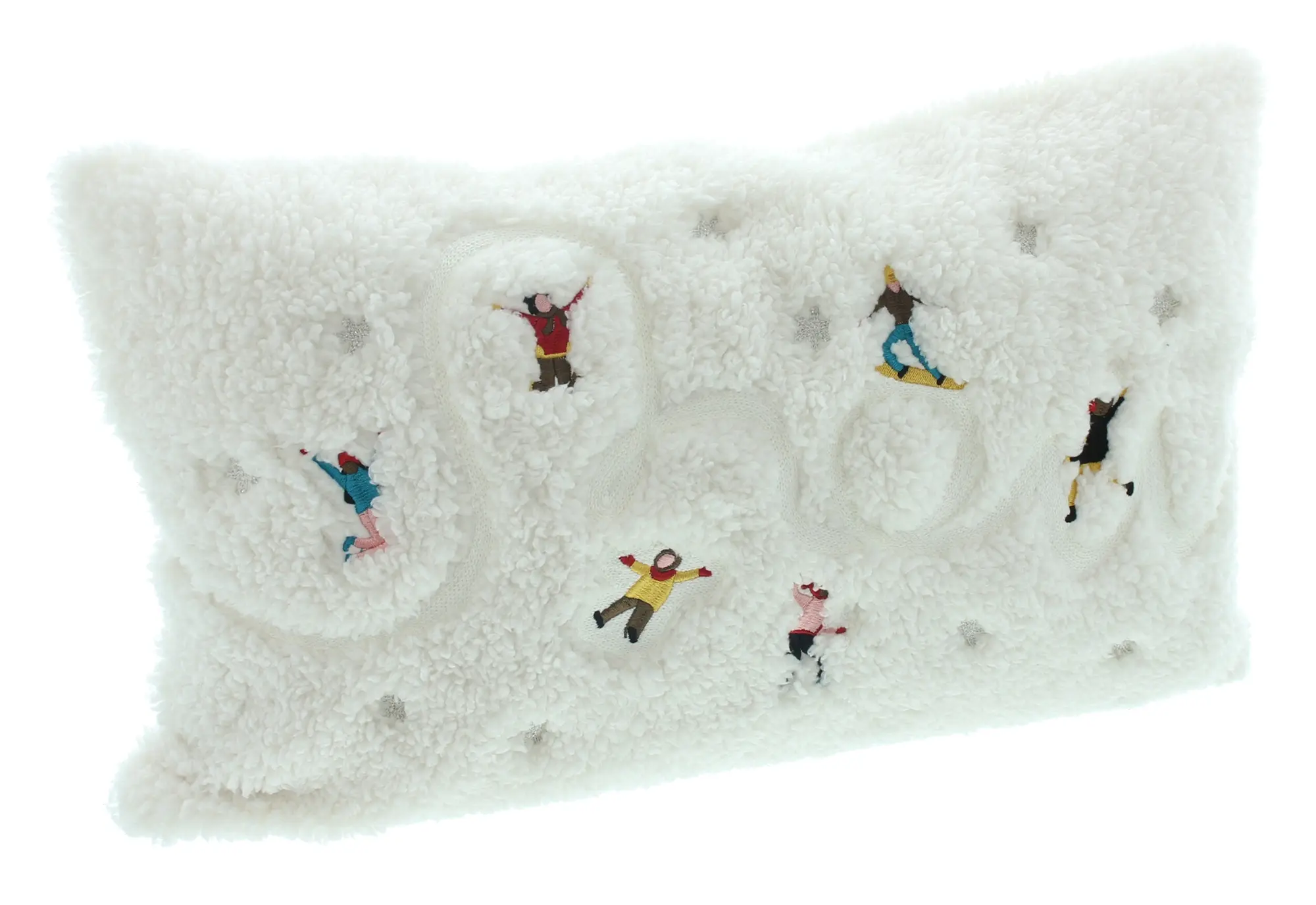 Kissenhülle "Schneespaß"  im Frank Flechtwaren Online Shop für Kissen &amp; Kissenhüllen kaufen