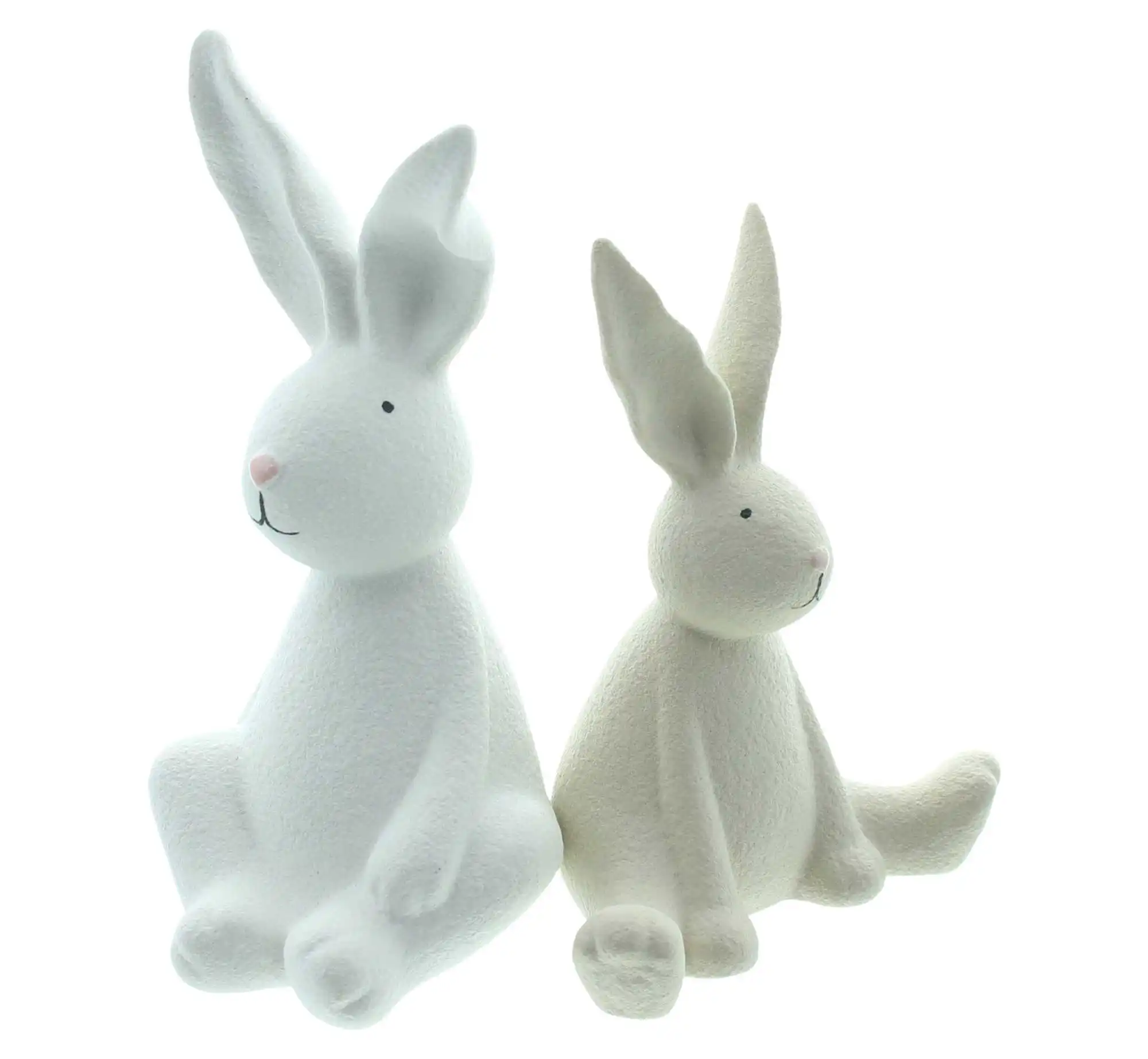 Hase "White & Cream", 2er Set im Frank Flechtwaren Online Shop für Ostern kaufen Hase "White & Cream", 2er Set im Frank Flechtwaren Online Shop für Ostern kaufen