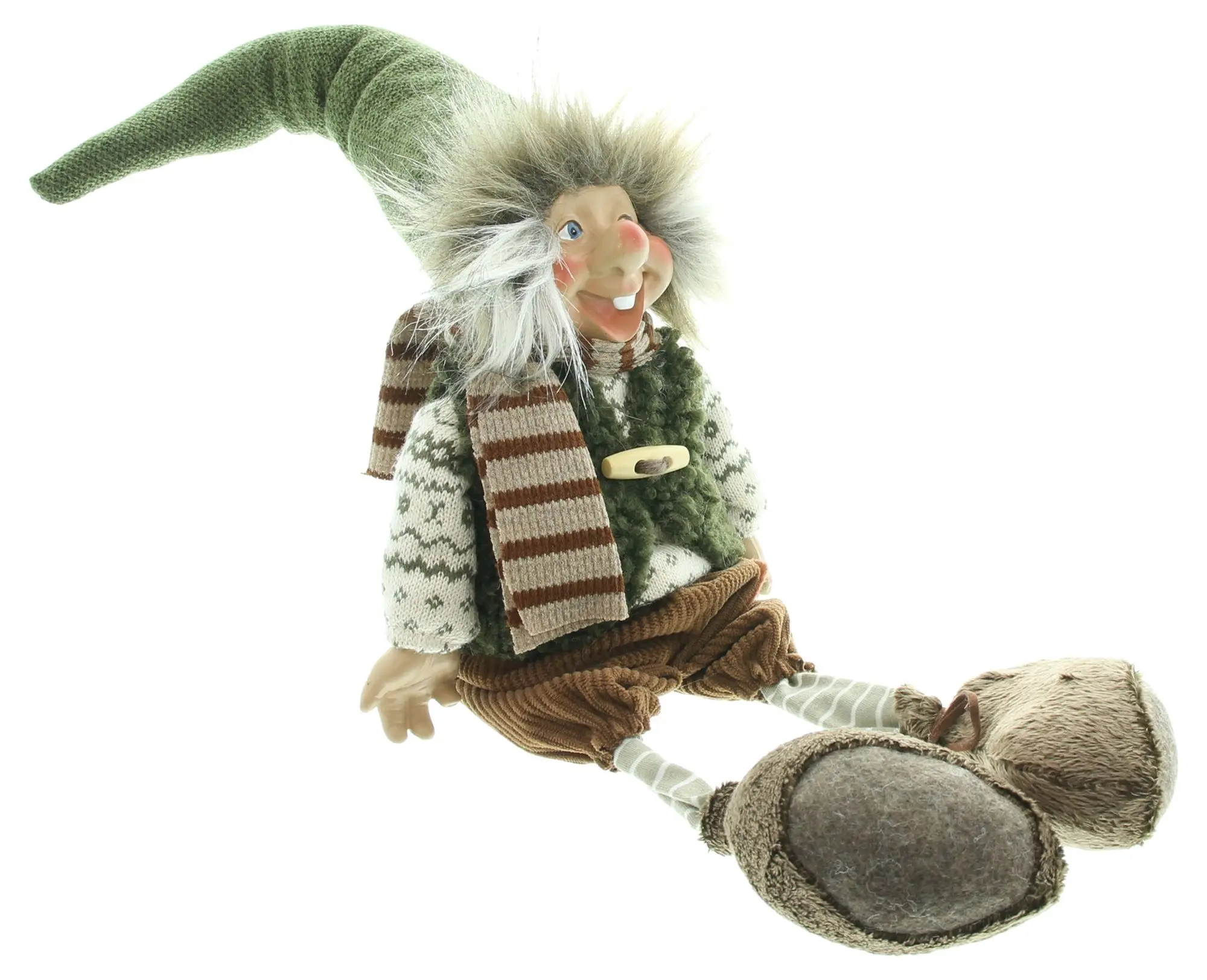 Kantenhocker "Baumelbeine"  im Frank Flechtwaren Online Shop für Dekofiguren kaufen