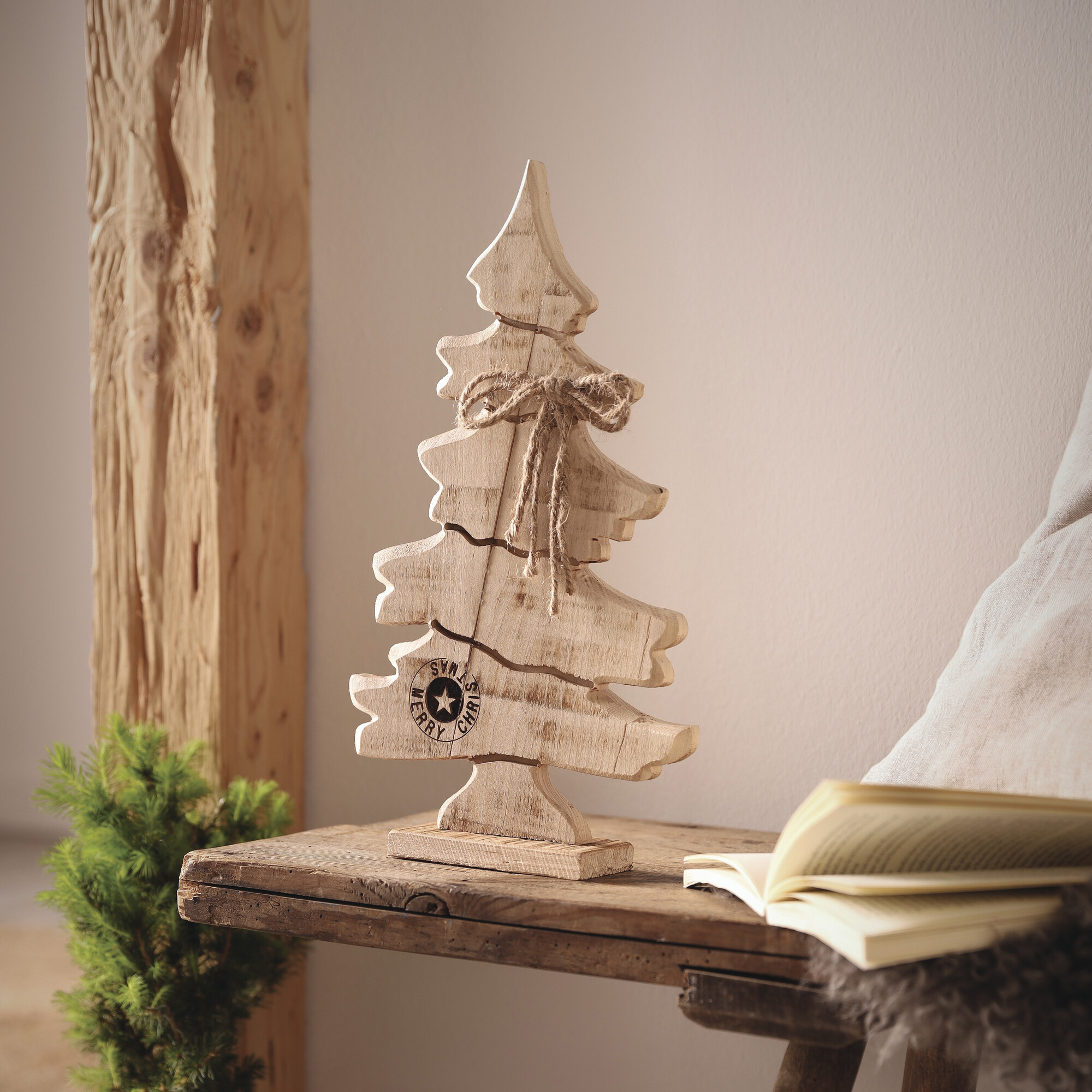 Holzdeko "Branded Tree"  im Frank Flechtwaren Online Shop kaufen