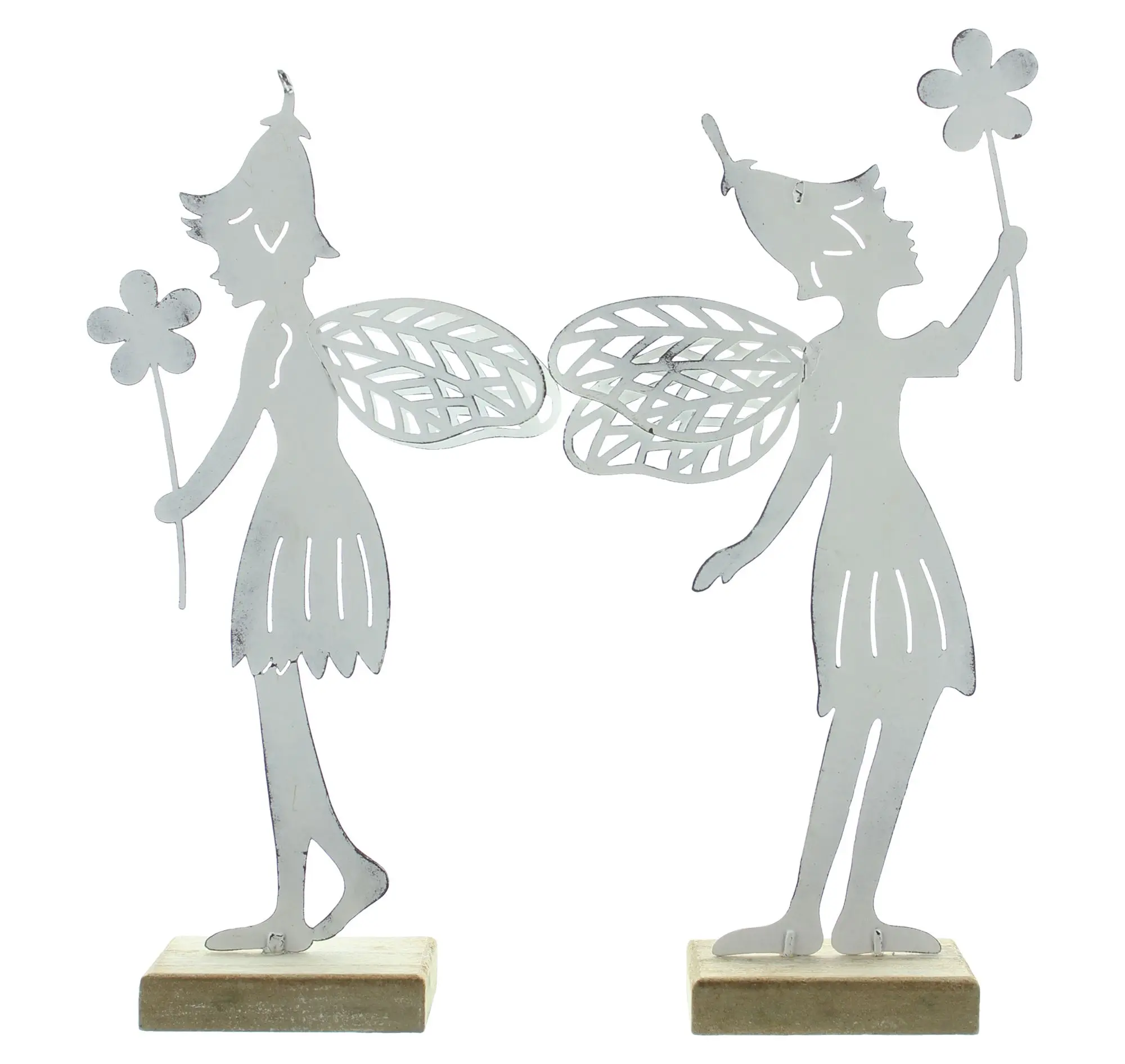 Figur "Blumenfee", 2er Set  im Frank Flechtwaren Online Shop für Ostern kaufen