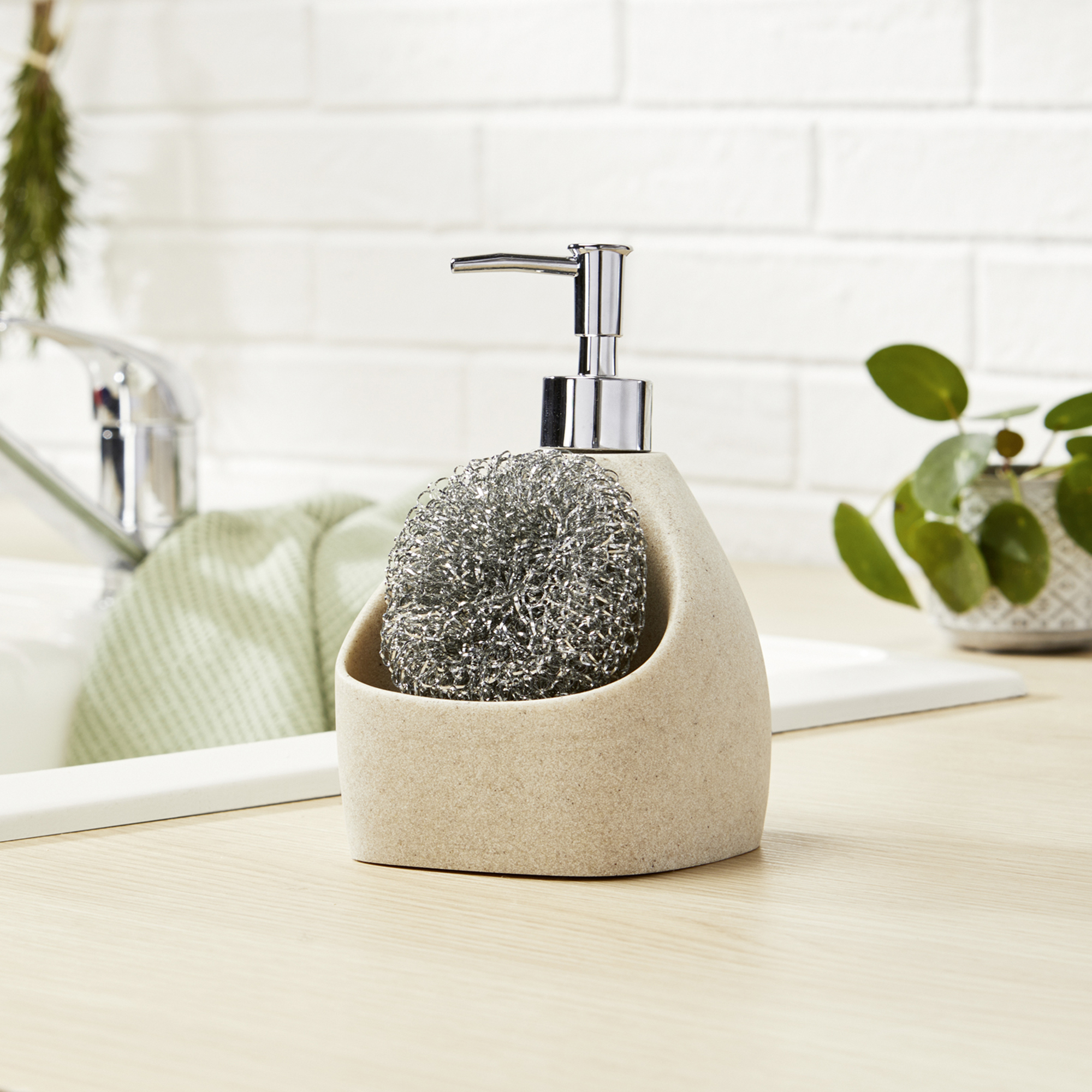 Seifenspender "Stone"  im Frank Flechtwaren Online Shop kaufen