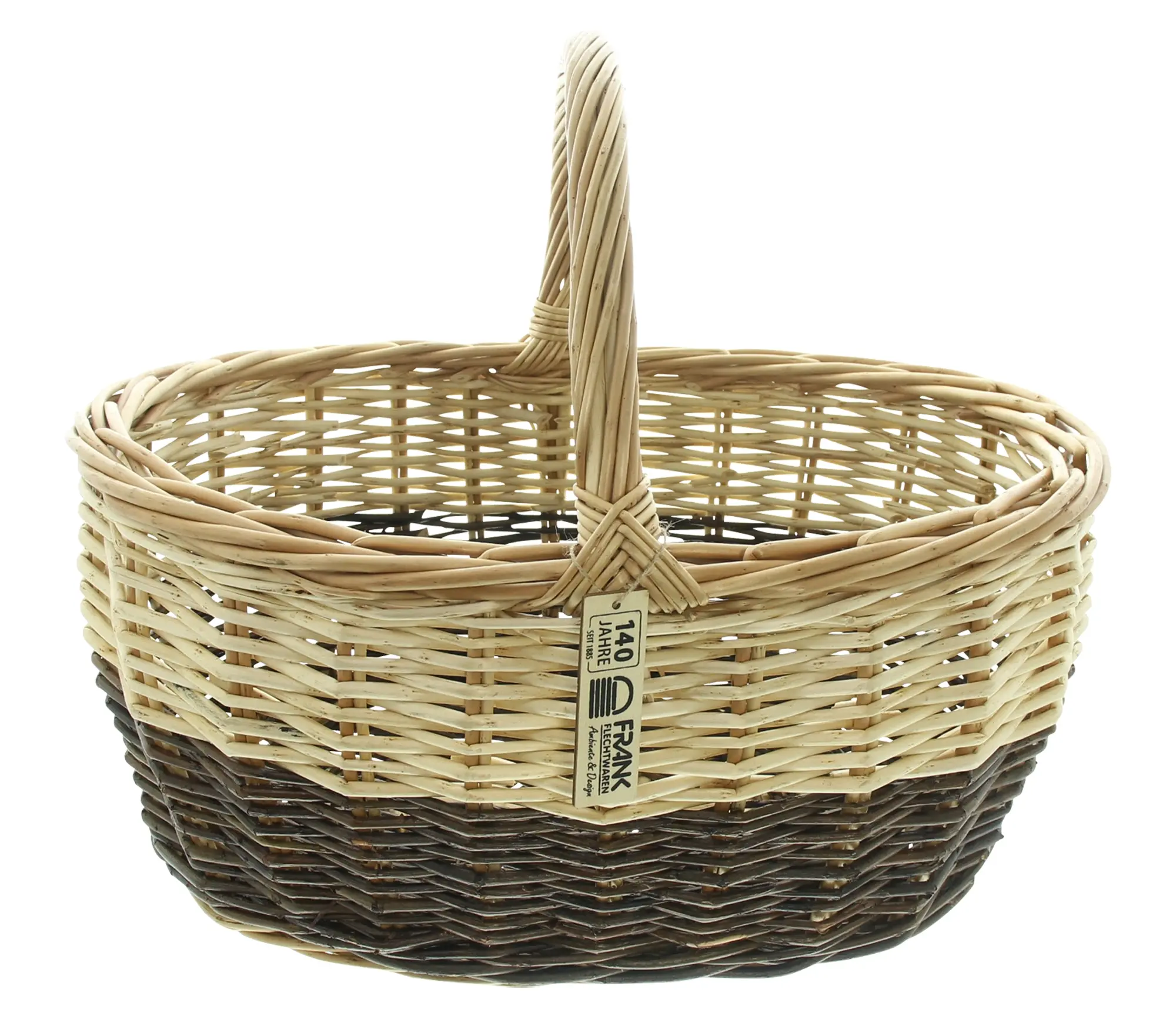 Einkaufskorb "Bicolor" im Frank Flechtwaren Online Shop für Küche kaufen Einkaufskorb "Bicolor" im Frank Flechtwaren Online Shop für Küche kaufen