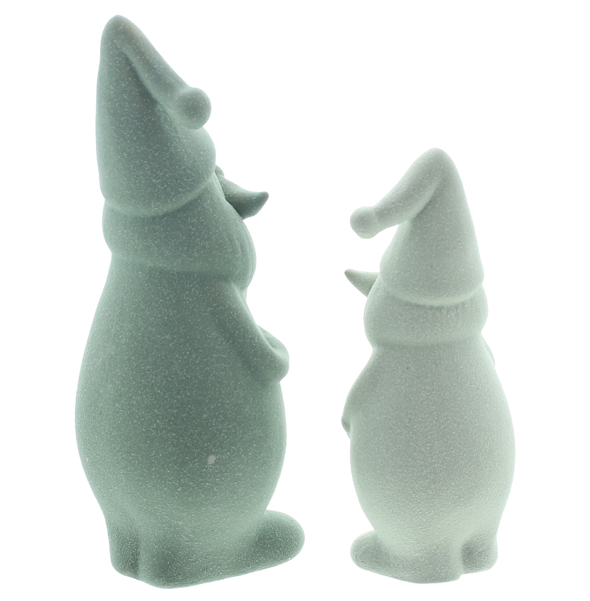 Santa "Green", 2er Set  im Frank Flechtwaren Online Shop für Weihnachtsmänner kaufen