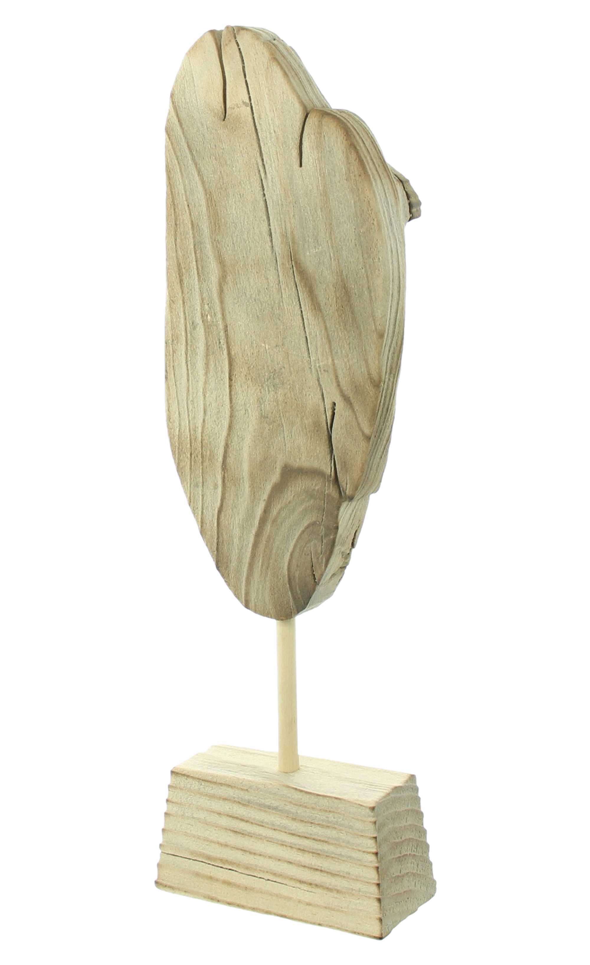 Holzdeko "Gesicht"  im Frank Flechtwaren Online Shop für  kaufen
