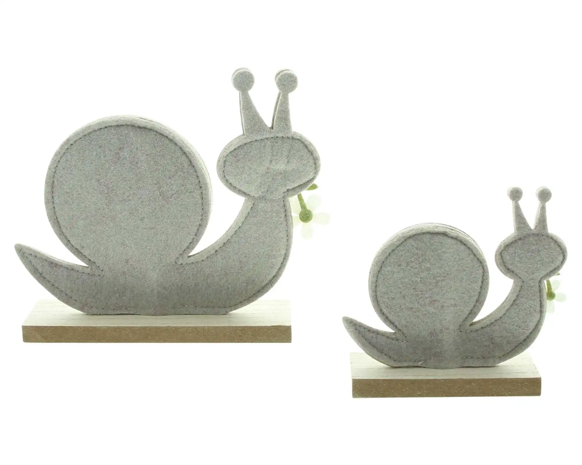 Schnecke "Lovely", 2er Set  im Frank Flechtwaren Online Shop für Ostern kaufen
