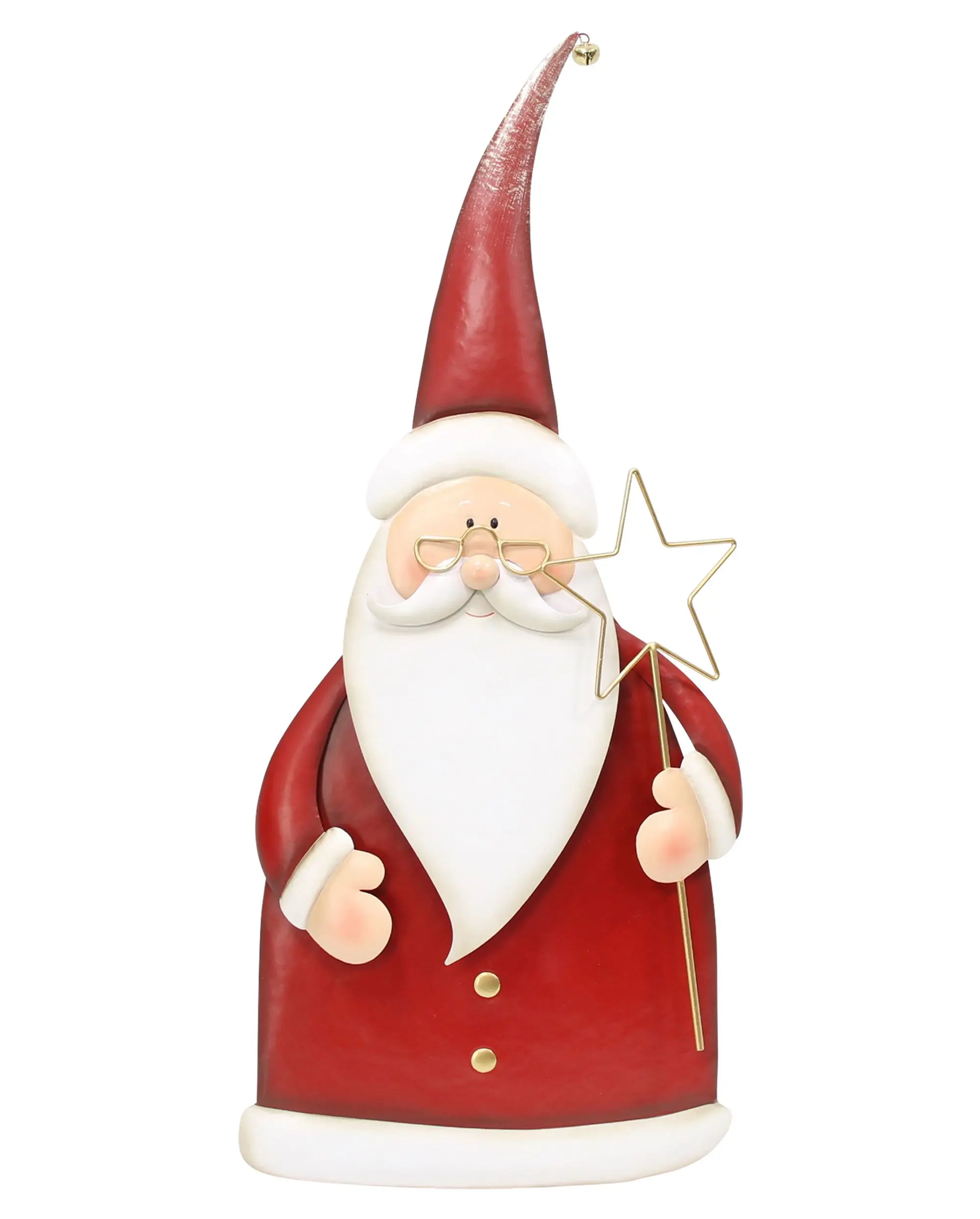 Weihnachts-Figur "Santa"  im Frank Flechtwaren Online Shop für Weihnachtsmänner kaufen