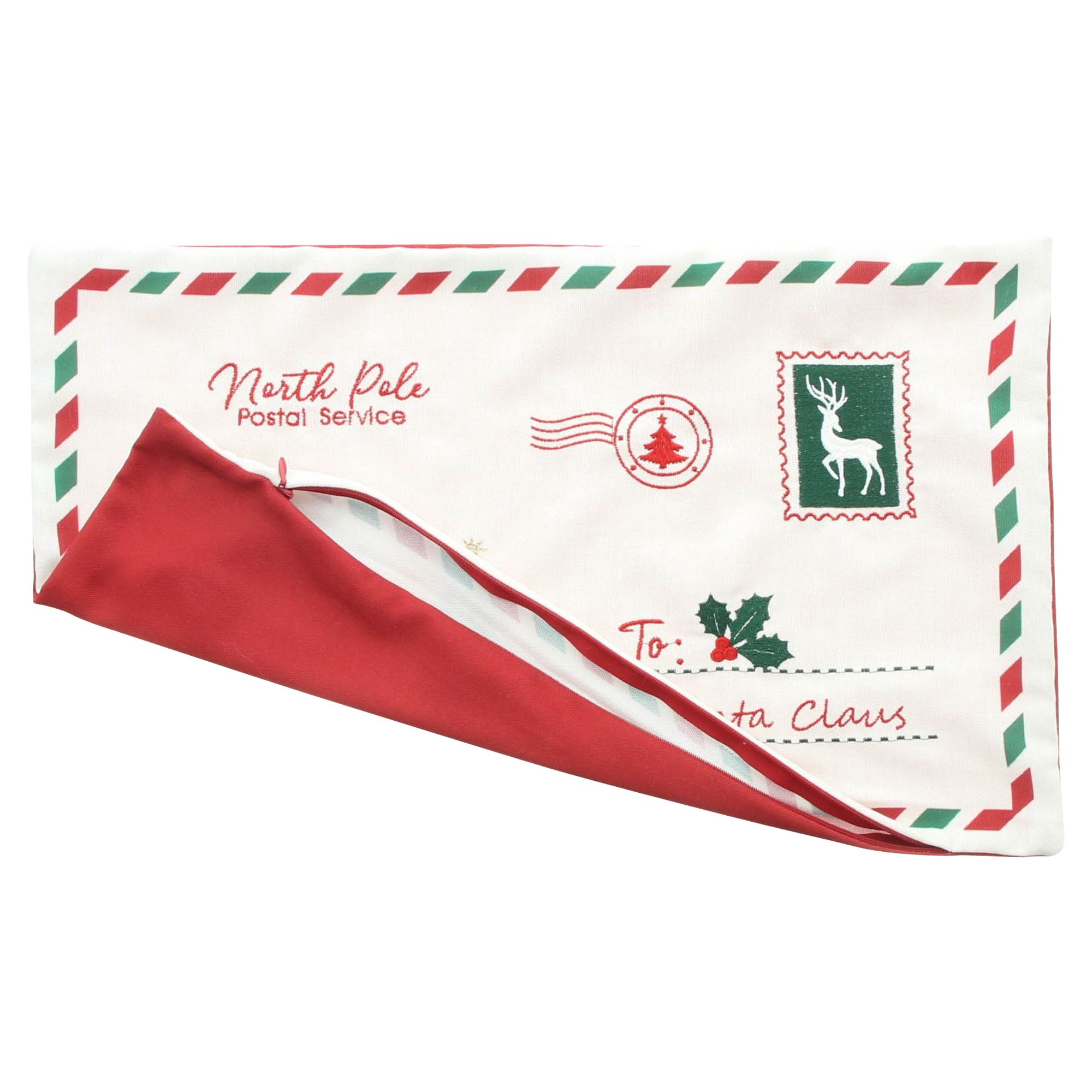 Kissenhülle "Christmas Mail"  im Frank Flechtwaren Online Shop für Weihnachtliche Kissen &amp; Kissenhüllen kaufen