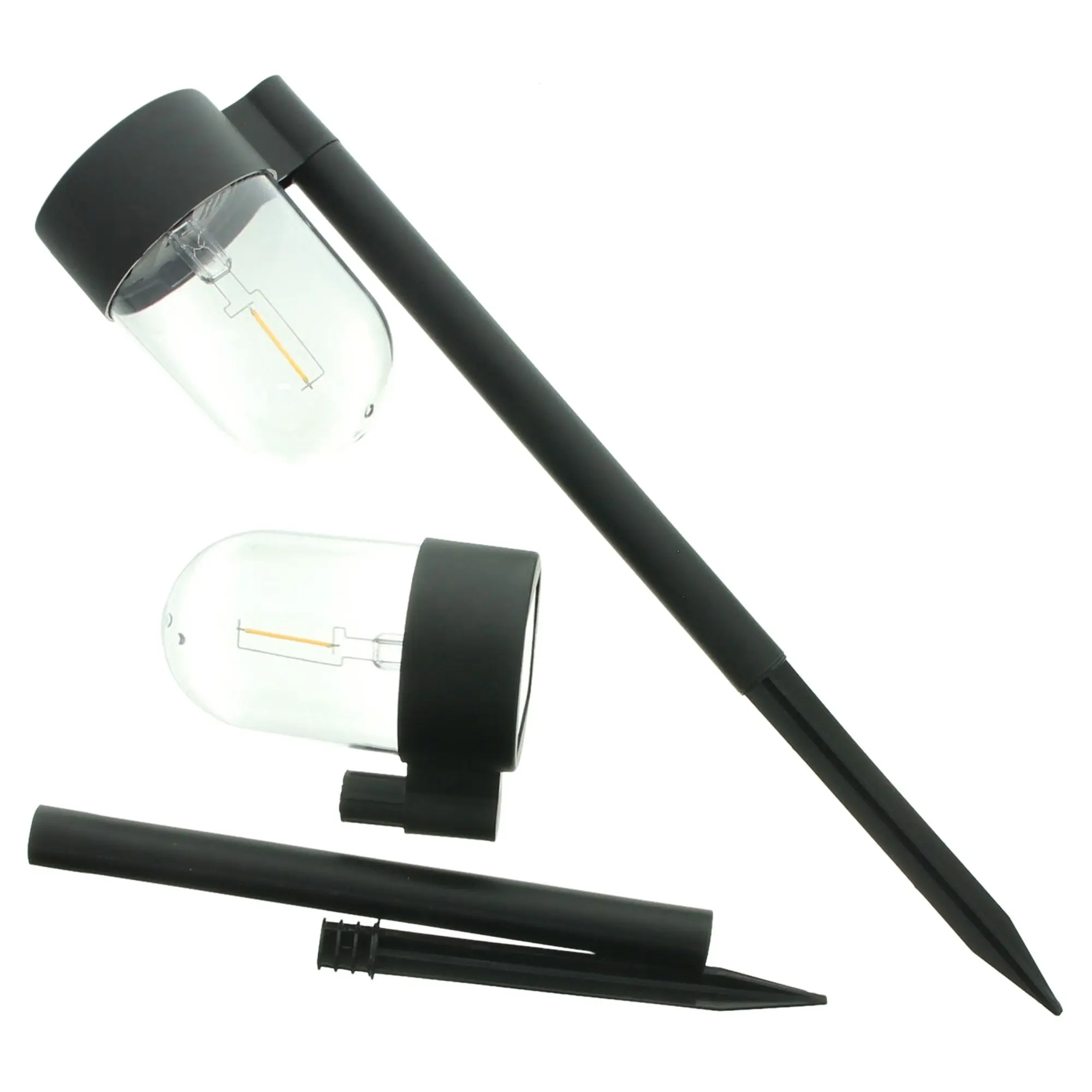 LED-Solarstecker "Wegleuchte", 2er Set  im Frank Flechtwaren Online Shop für Titelserie Sommer kaufen