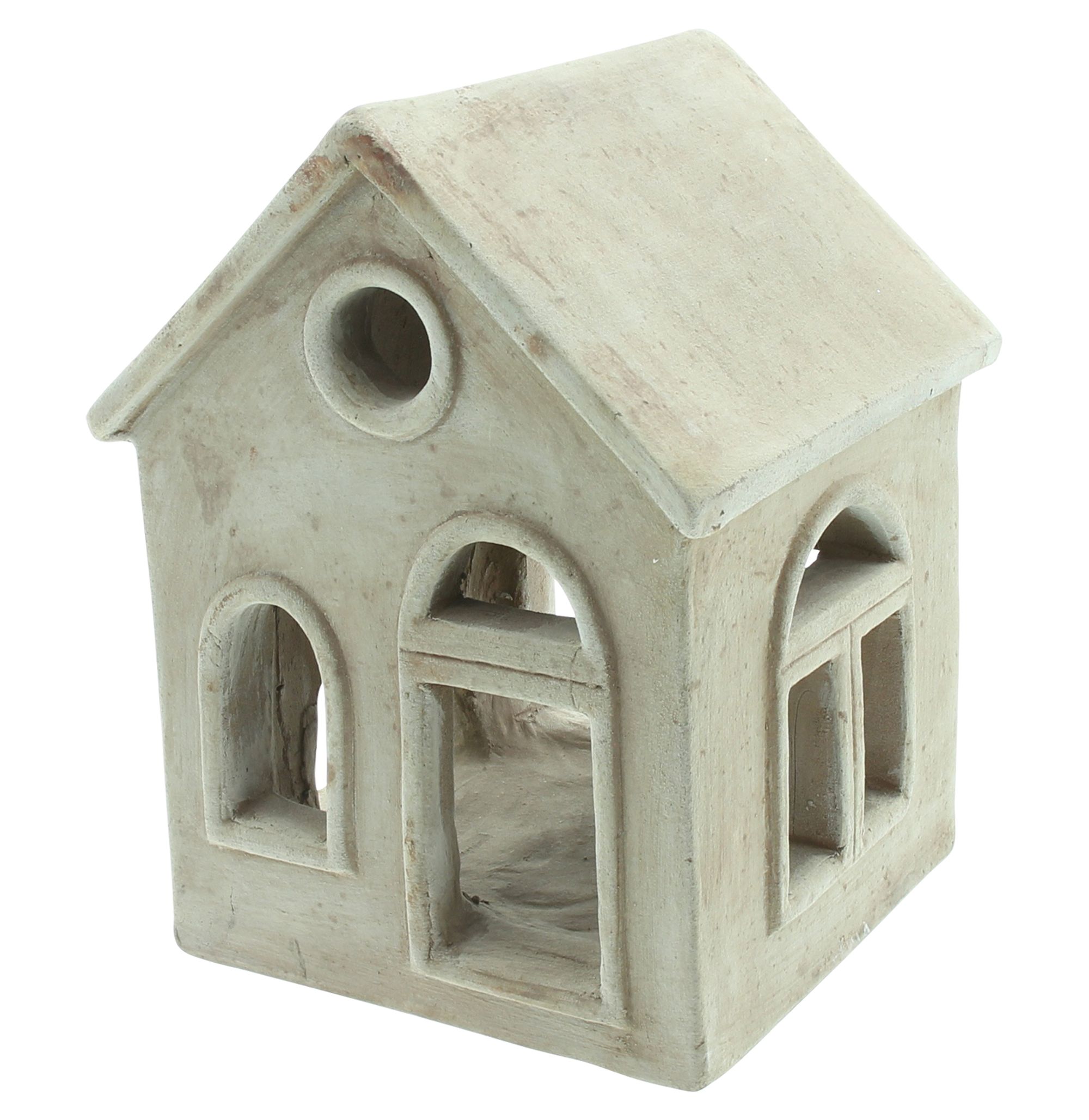 Terracotta-Haus "Lichterzauber"  im Frank Flechtwaren Online Shop für Ostern kaufen