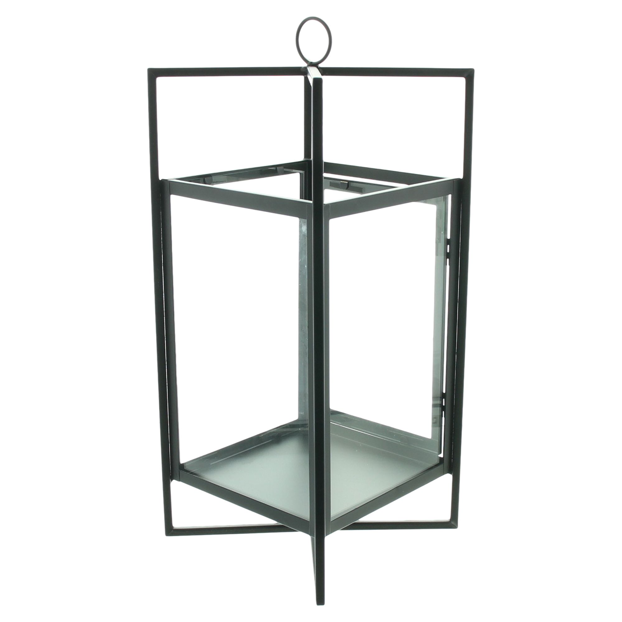 Laterne "Industrial Black"  im Frank Flechtwaren Online Shop für Gerade eingetroffen kaufen