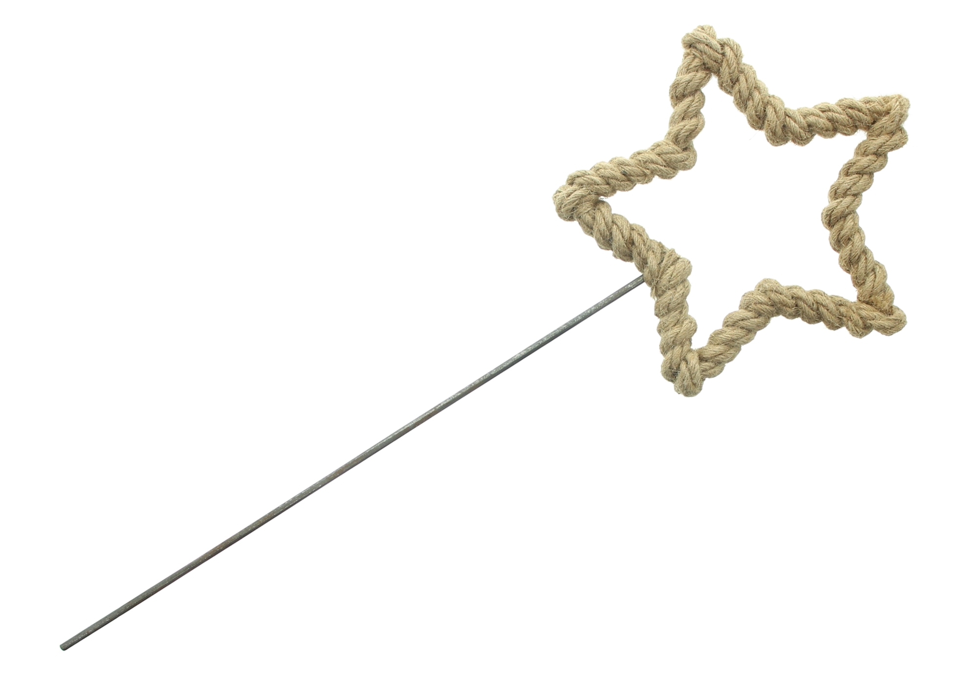 Stecker "Stern", natur  im Frank Flechtwaren Online Shop für Streuer &amp; Stecker kaufen