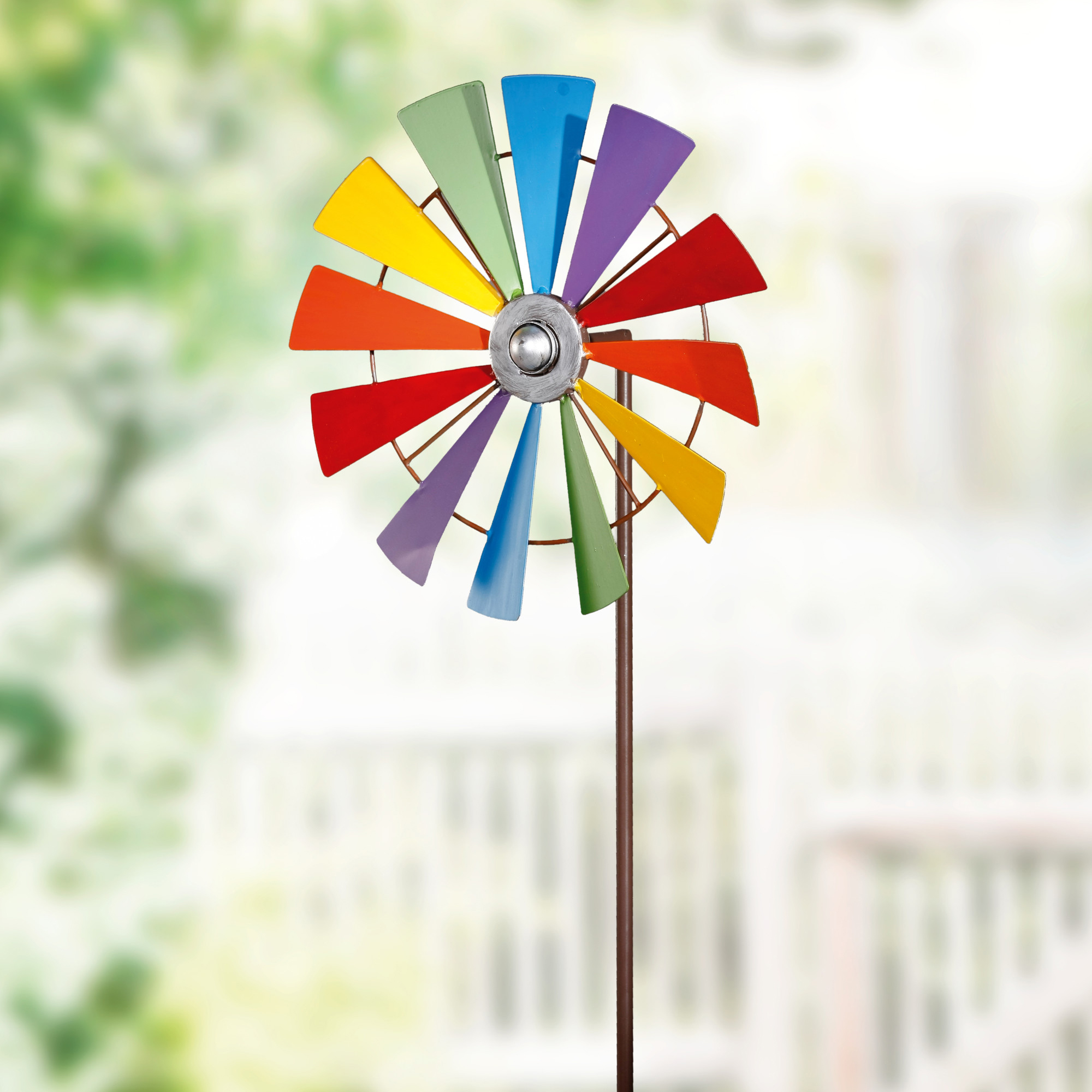 Windrad "Regenbogen"  im Frank Flechtwaren Online Shop kaufen