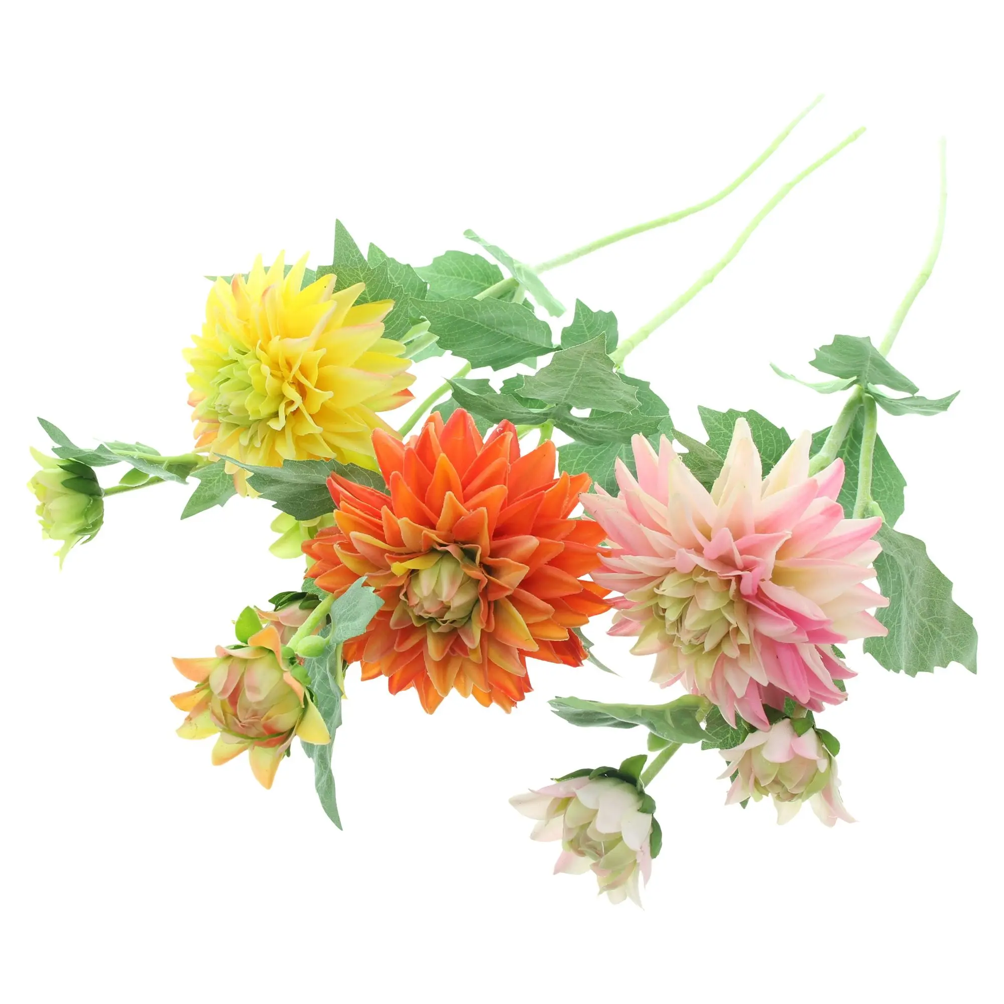 Kunstblume "Dahlien", 3er Set  im Frank Flechtwaren Online Shop kaufen