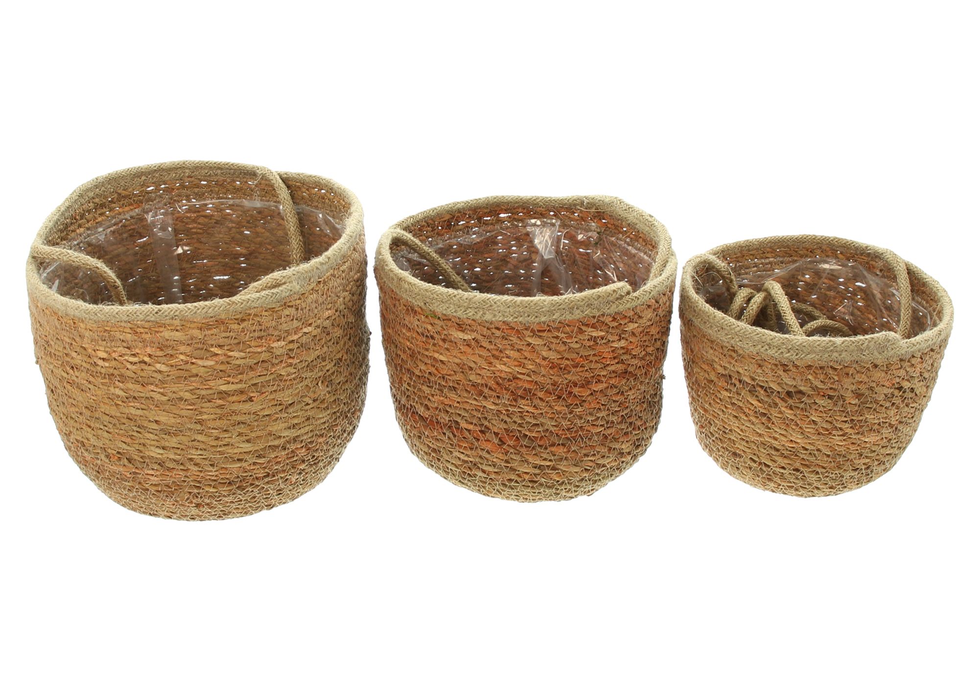 Pflanzampel "Terra", 3er Set im Frank Flechtwaren Online Shop für Pflanztöpfe kaufen Pflanzampel "Terra", 3er Set im Frank Flechtwaren Online Shop für Pflanztöpfe kaufen