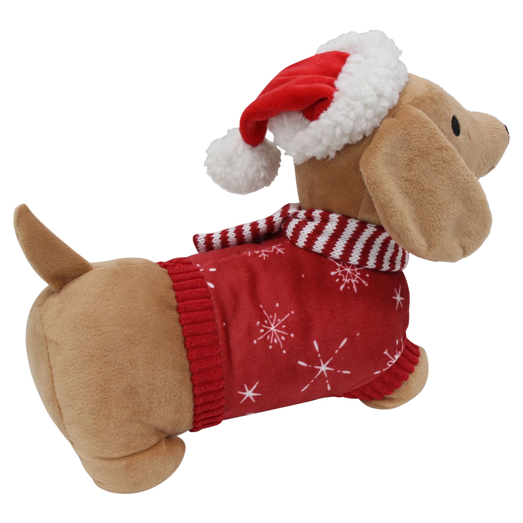 Türstopper "Weihnachtsdackel"  im Frank Flechtwaren Online Shop für Tür- &amp; Zugluftstopper kaufen