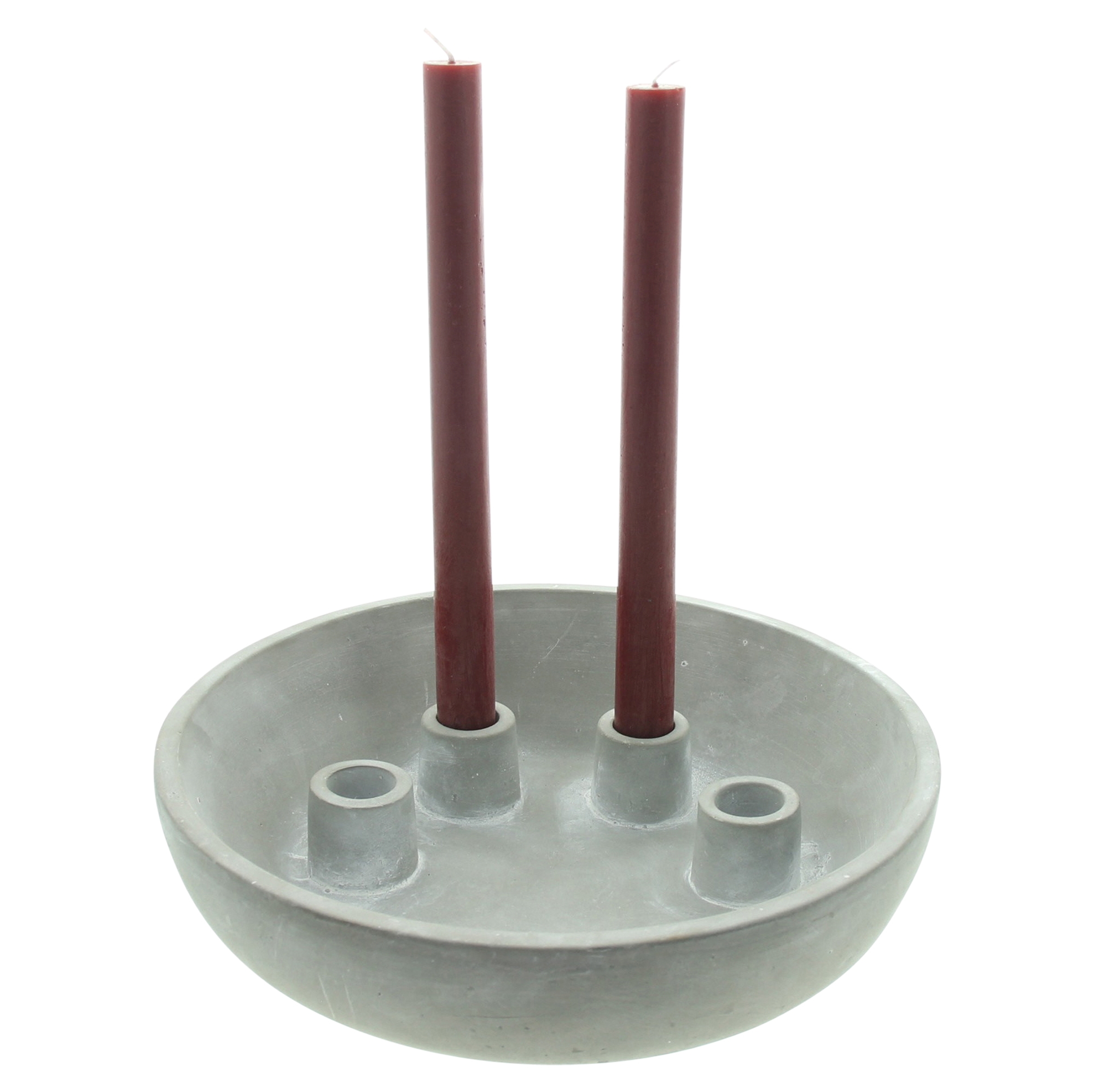 Stabkerzenhalter "Schale"  im Frank Flechtwaren Online Shop für Kerzenhalter kaufen