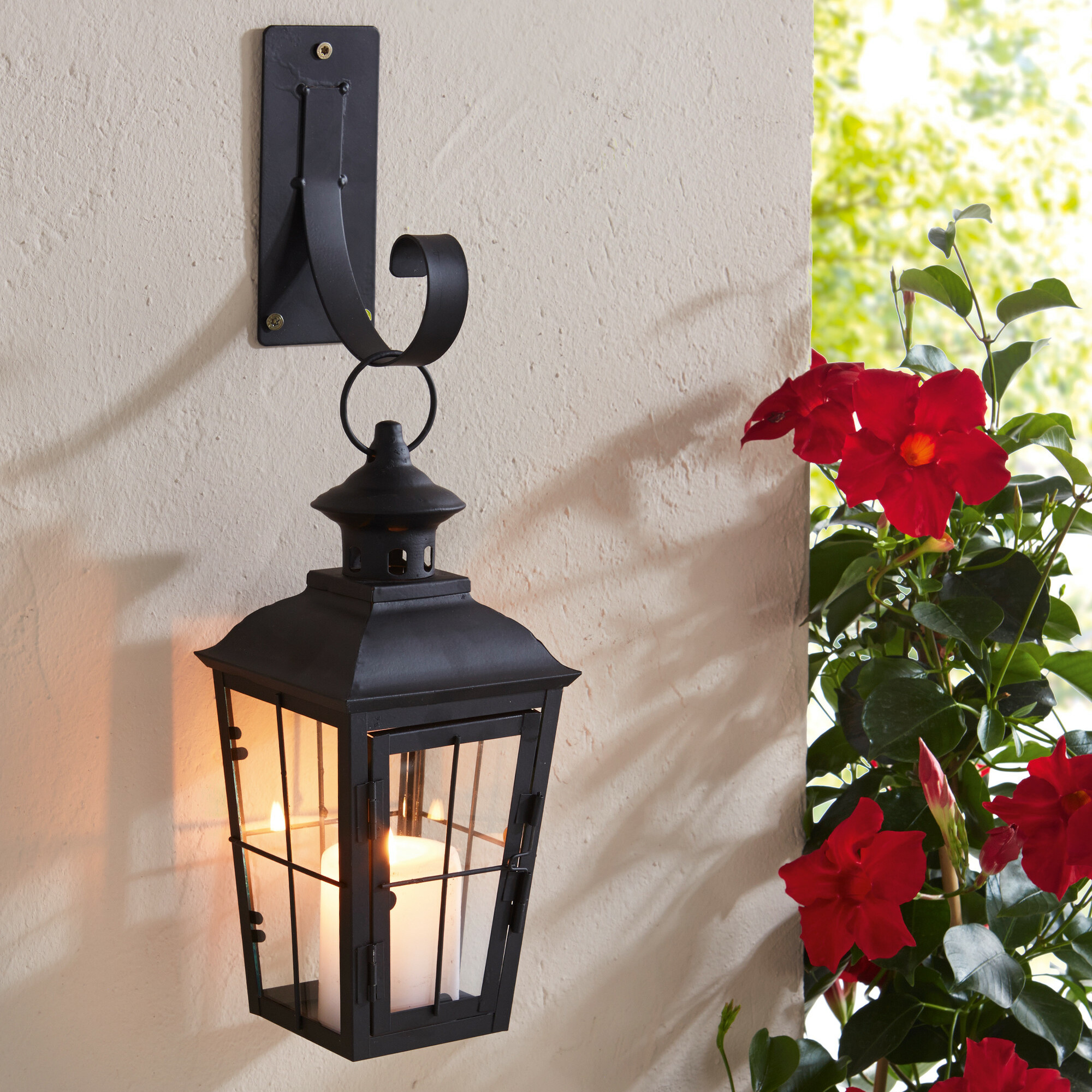 Laterne "Chateau", 2tlg.  im Frank Flechtwaren Online Shop kaufen
