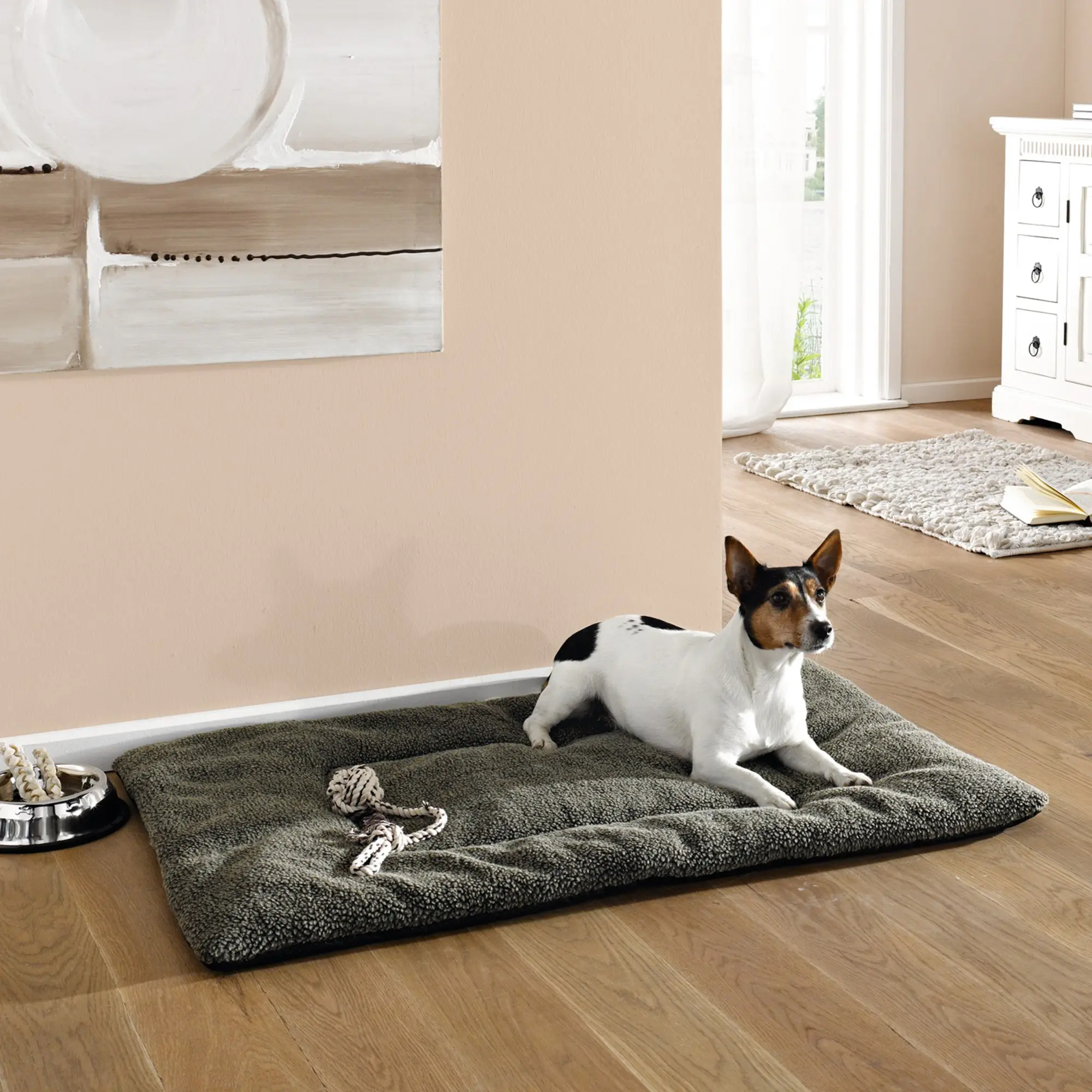 Tierliegedecke "Teddy"  im Frank Flechtwaren Online Shop kaufen
