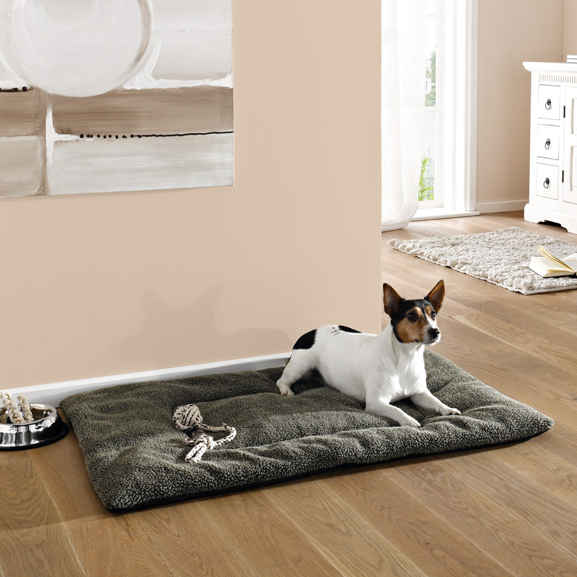 Tierliegedecke "Teddy"  im Frank Flechtwaren Online Shop kaufen