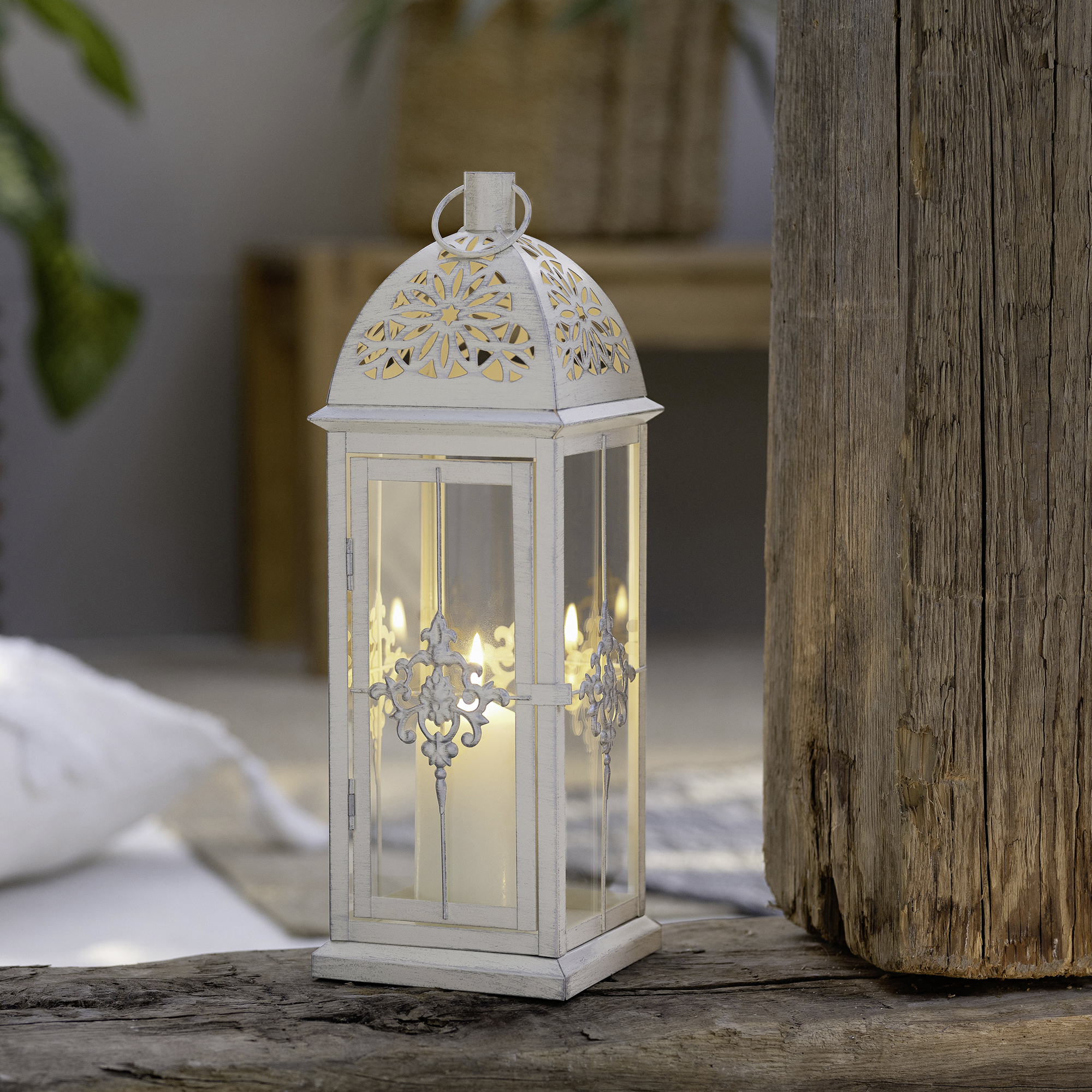 Laterne "Barock"  im Frank Flechtwaren Online Shop kaufen