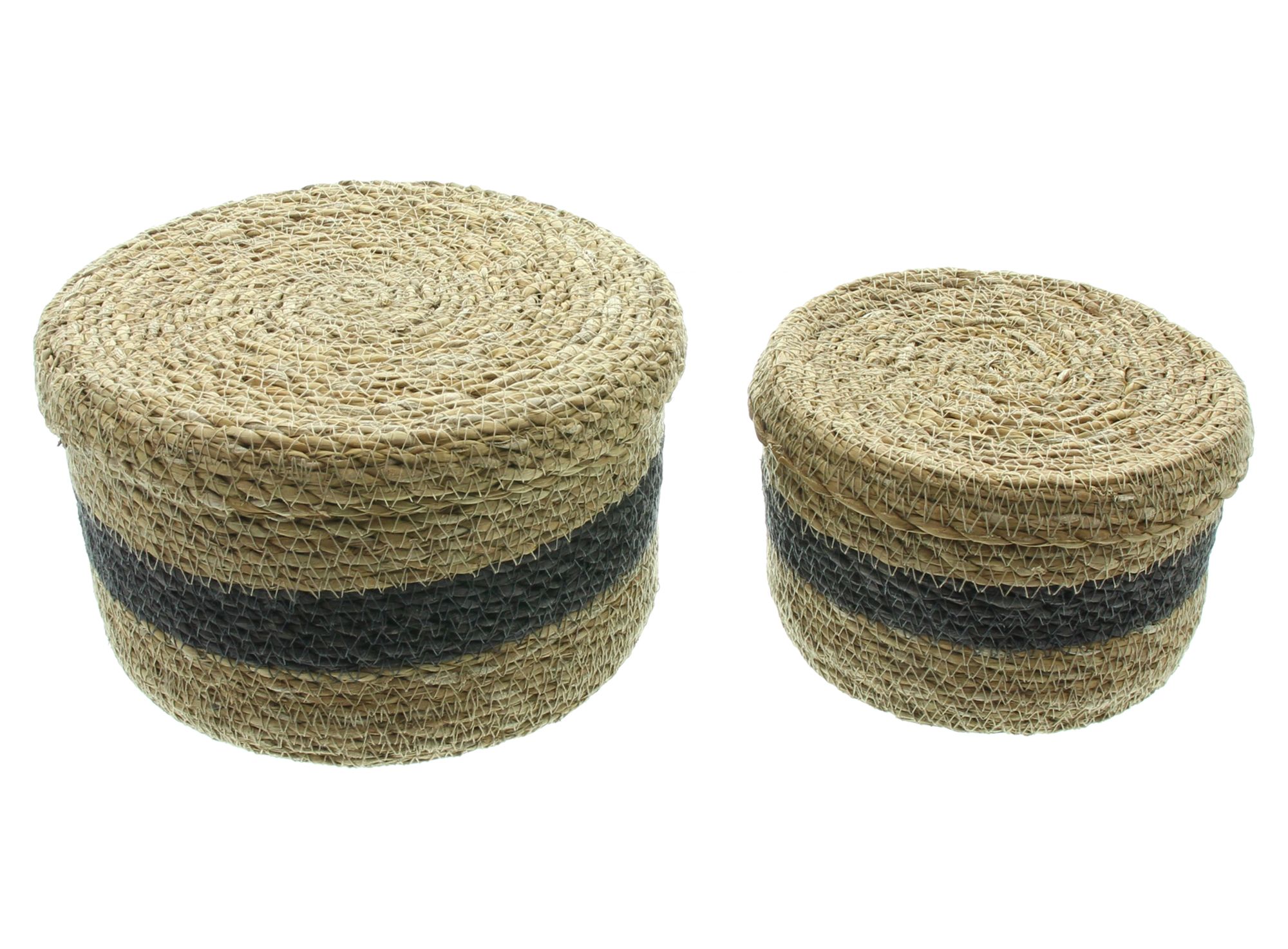 Füllkorb "Karima" mit Deckel, 2er Set im Frank Flechtwaren Online Shop für Füllkörbe & Universalkörbe kaufen Füllkorb "Karima" mit Deckel, 2er Set im Frank Flechtwaren Online Shop für Füllkörbe & Universalkörbe kaufen