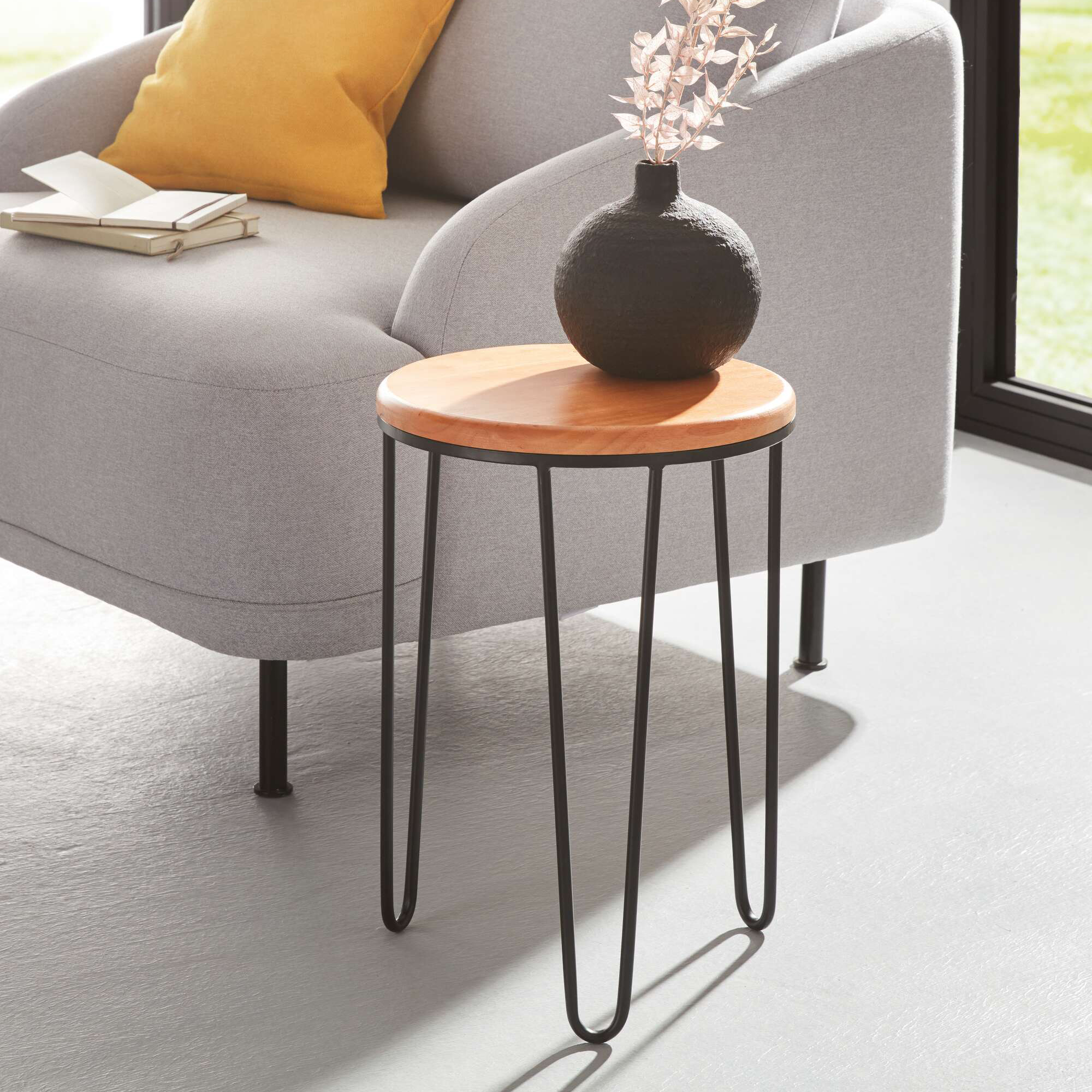 Dekovase "Noir", 2er Set  im Frank Flechtwaren Online Shop für Dekovasen kaufen