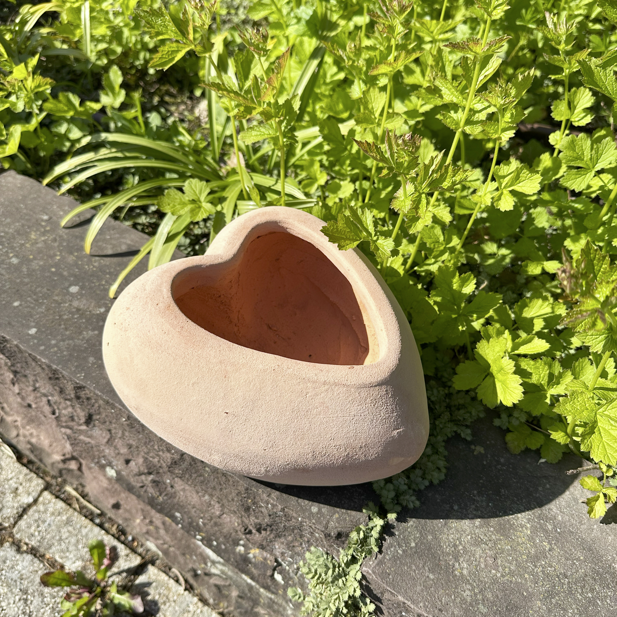 Acheter Jardinière coeur "Terra"  dans la boutique en ligne de Frank Flechtwaren