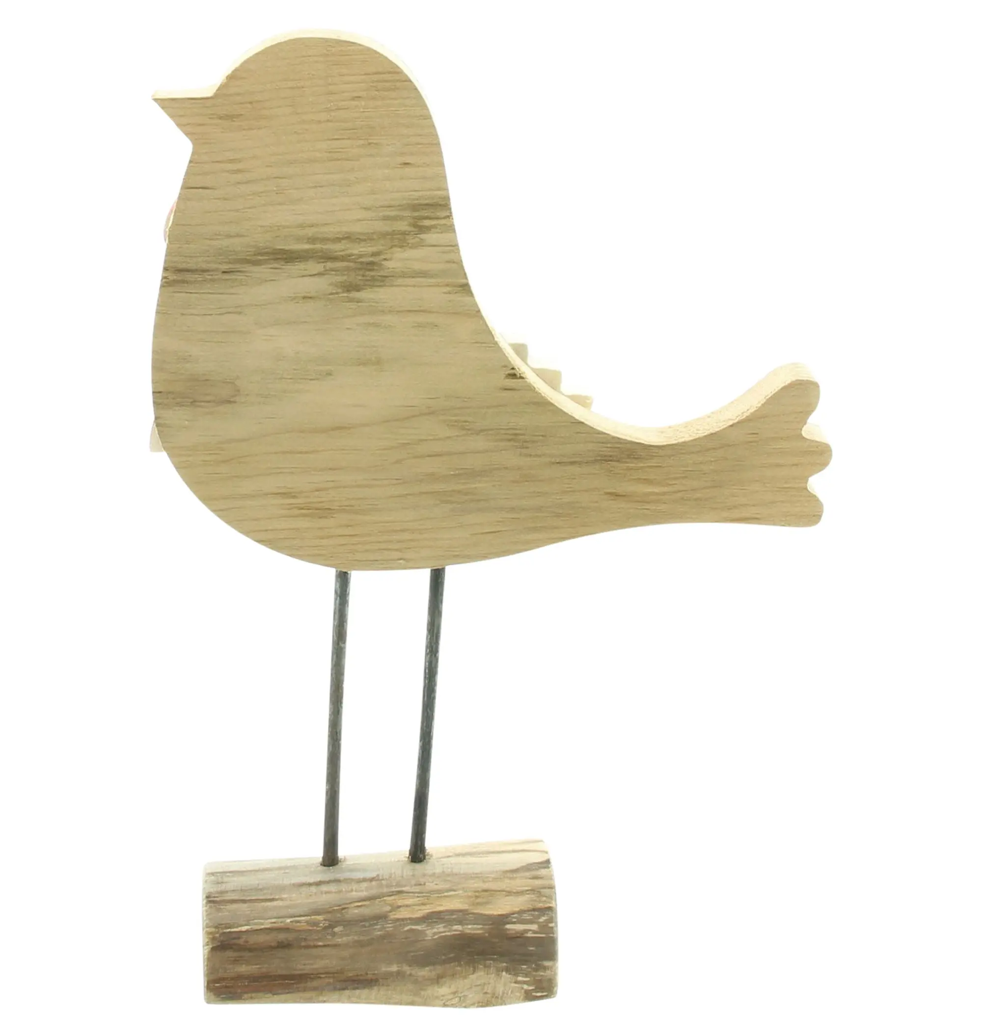 Figur "Wintervogel"  im Frank Flechtwaren Online Shop für Dekofiguren kaufen