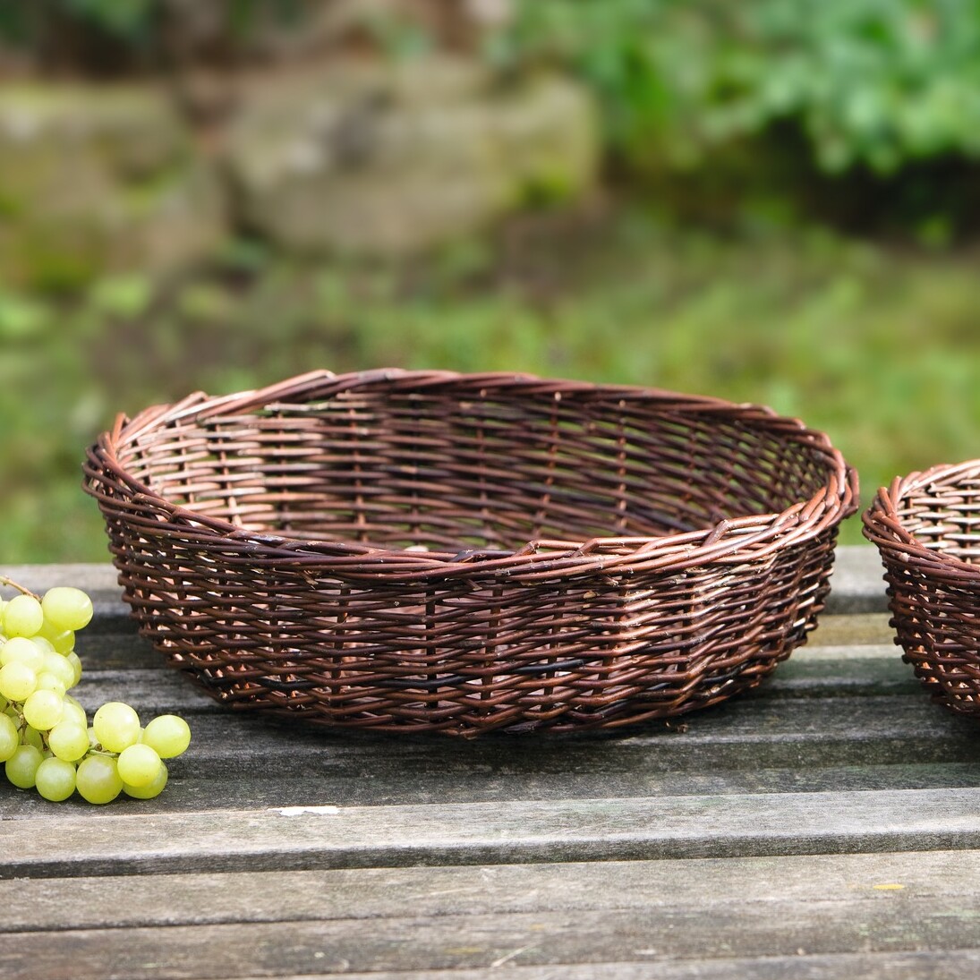 Weidenschale "Naturbraun", groß im Frank Flechtwaren Online Shop für Herbst kaufen Weidenschale "Naturbraun", groß im Frank Flechtwaren Online Shop für Herbst kaufen