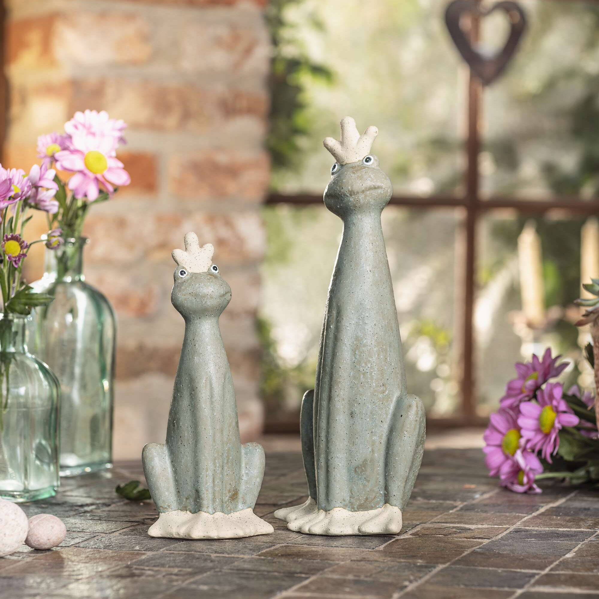Figur "Froschkönig", 2er Set  im Frank Flechtwaren Online Shop kaufen