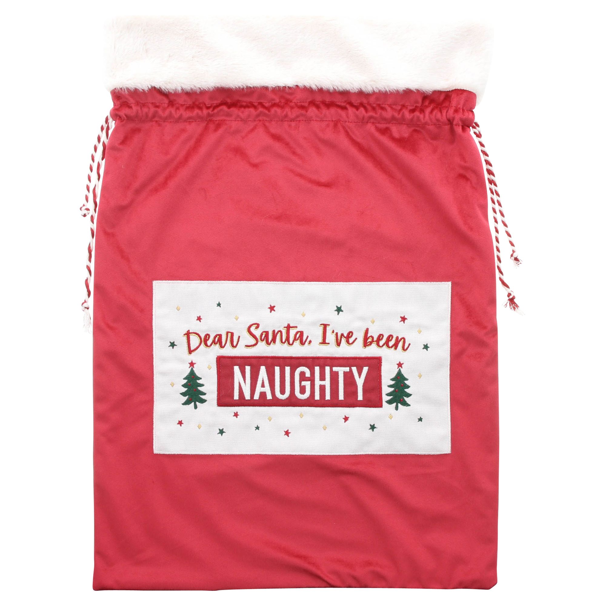 Geschenkesack "Santa"  im Frank Flechtwaren Online Shop für Geschenktaschen &amp; -säckchen kaufen