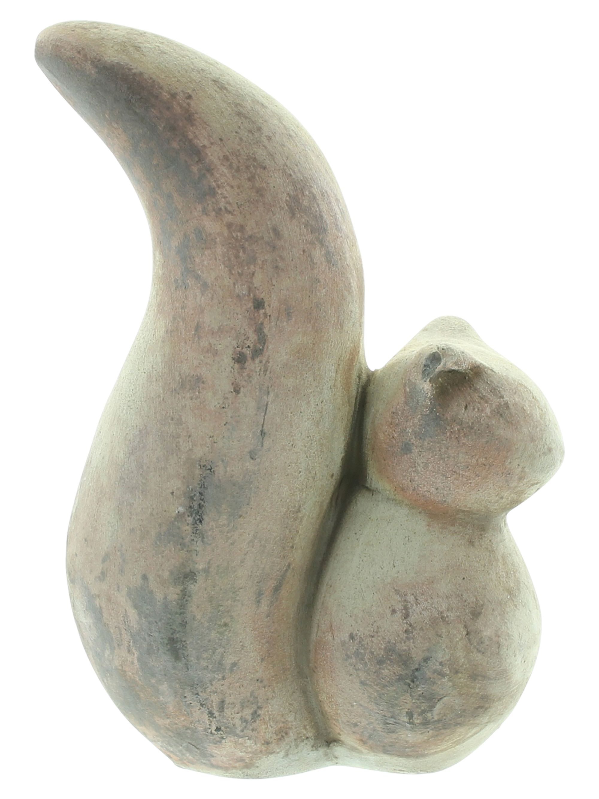 Terracotta-Eichhörnchen "Emil"  im Frank Flechtwaren Online Shop für Herbst kaufen