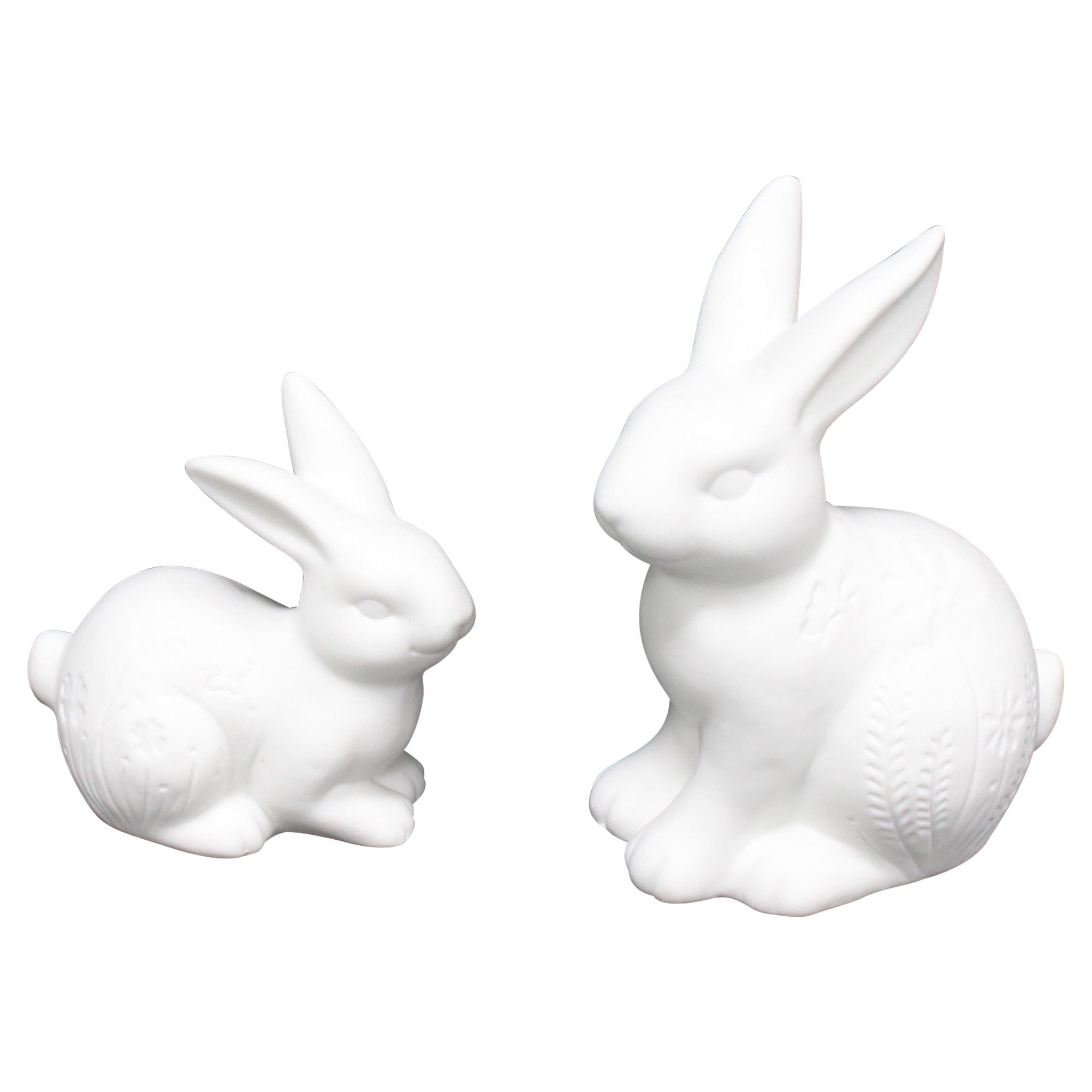 LED-Hase "Blumenwiese", 2er Set im Frank Flechtwaren Online Shop für Ostern kaufen LED-Hase "Blumenwiese", 2er Set im Frank Flechtwaren Online Shop für Ostern kaufen