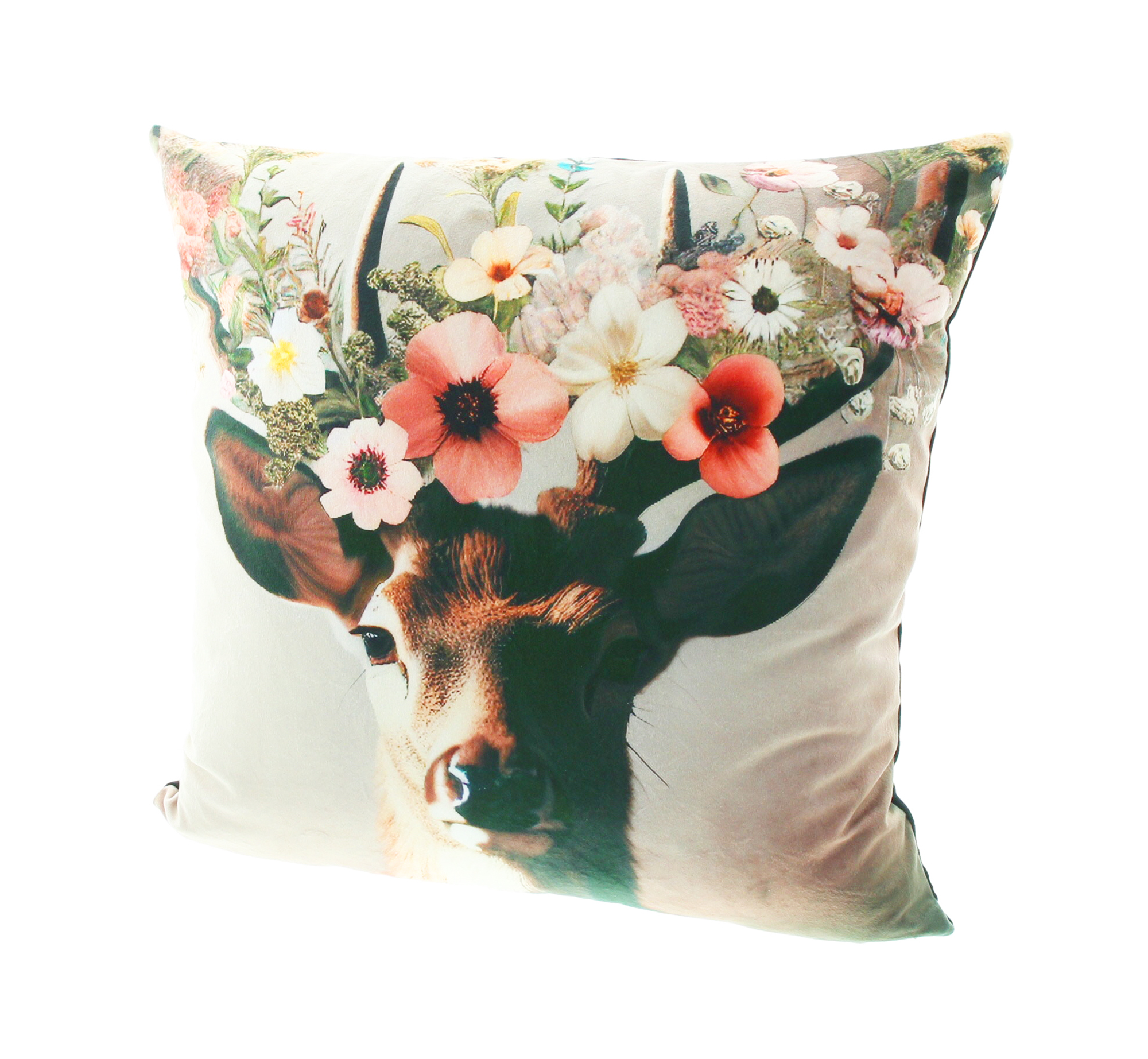 Kissenhülle "Blumenreh"  im Frank Flechtwaren Online Shop für Kissenhüllen kaufen