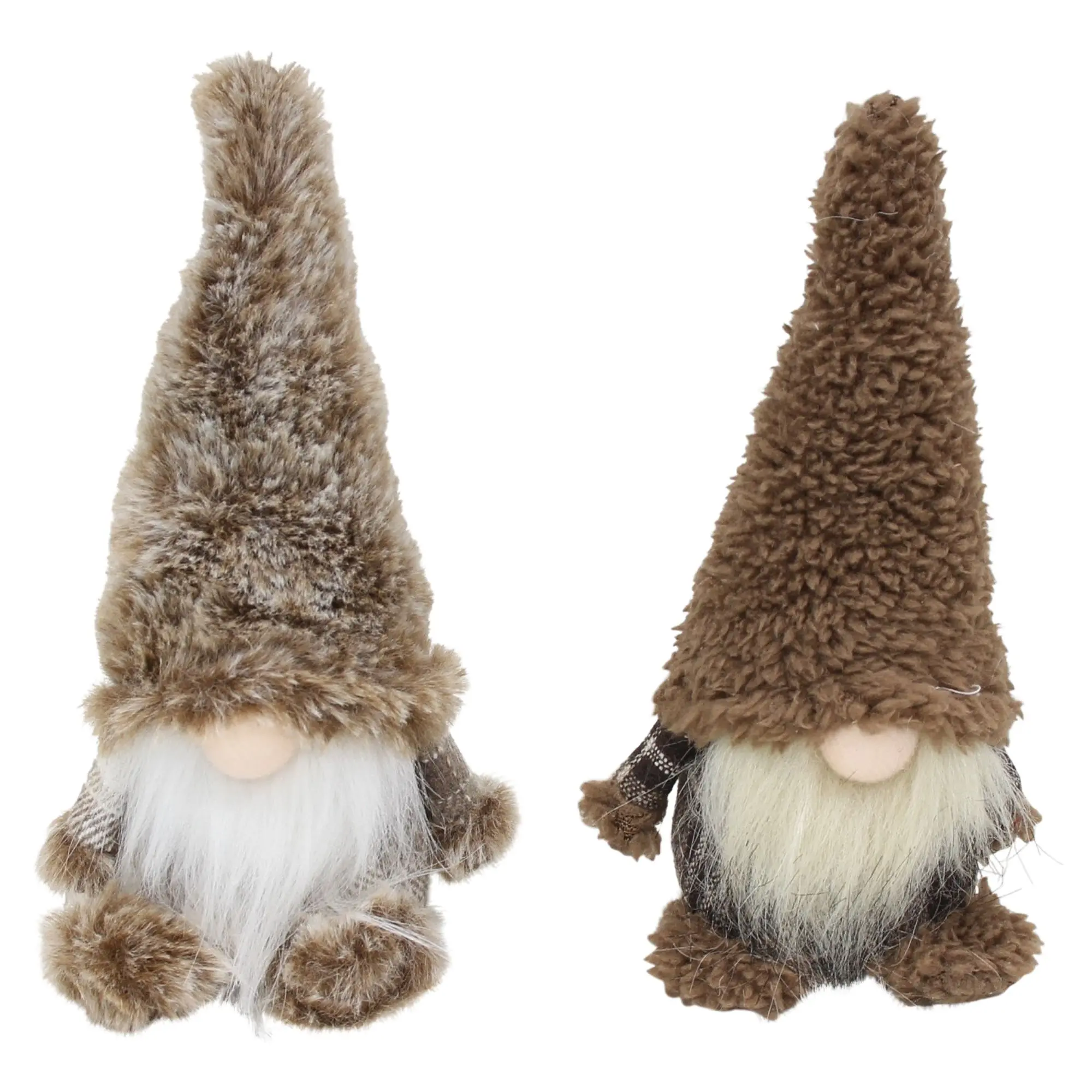 Wichtel "Hubert &amp; Heintz", 2er Set  im Frank Flechtwaren Online Shop für Herbstliche Dekofiguren kaufen