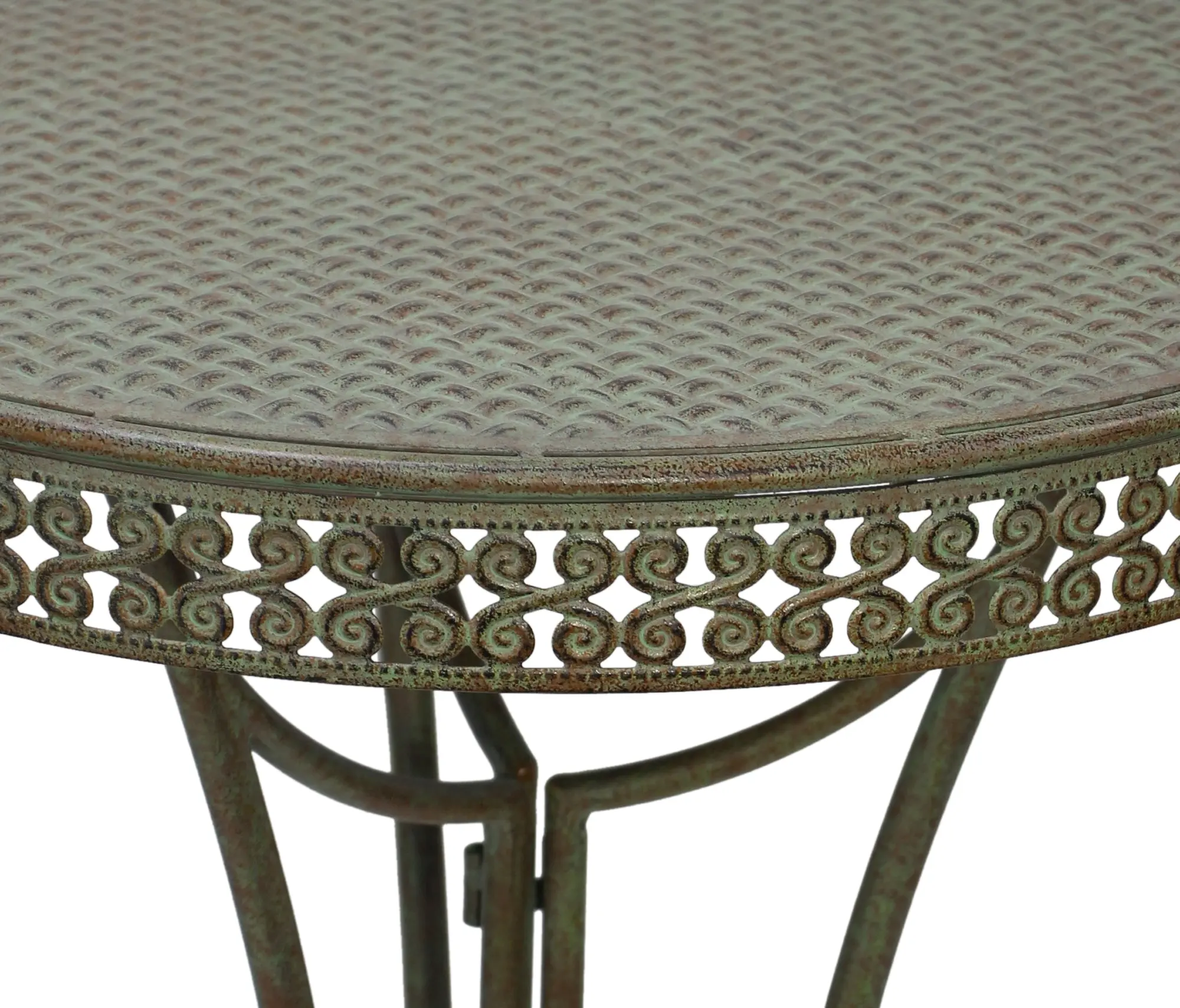 Hoher Gartentisch "Ornamente"  im Frank Flechtwaren Online Shop für Sessel &amp; Stühle kaufen