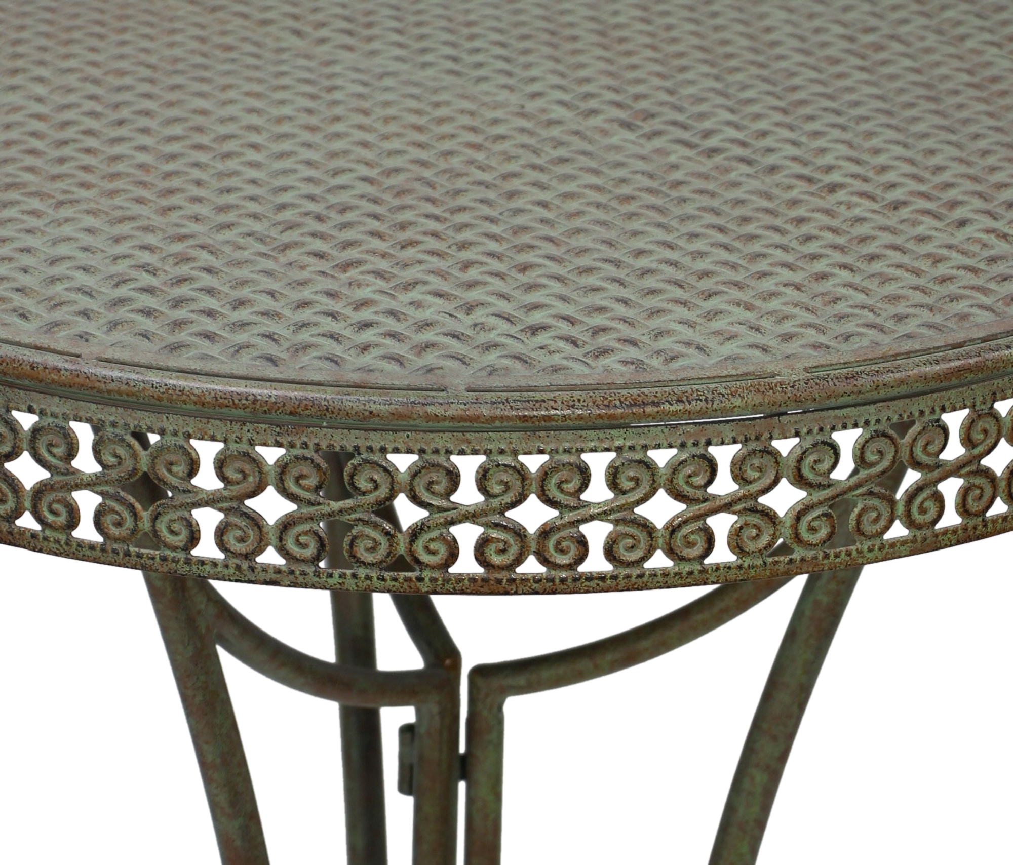 Hoher Gartentisch "Ornamente"  im Frank Flechtwaren Online Shop für Sessel &amp; Stühle kaufen