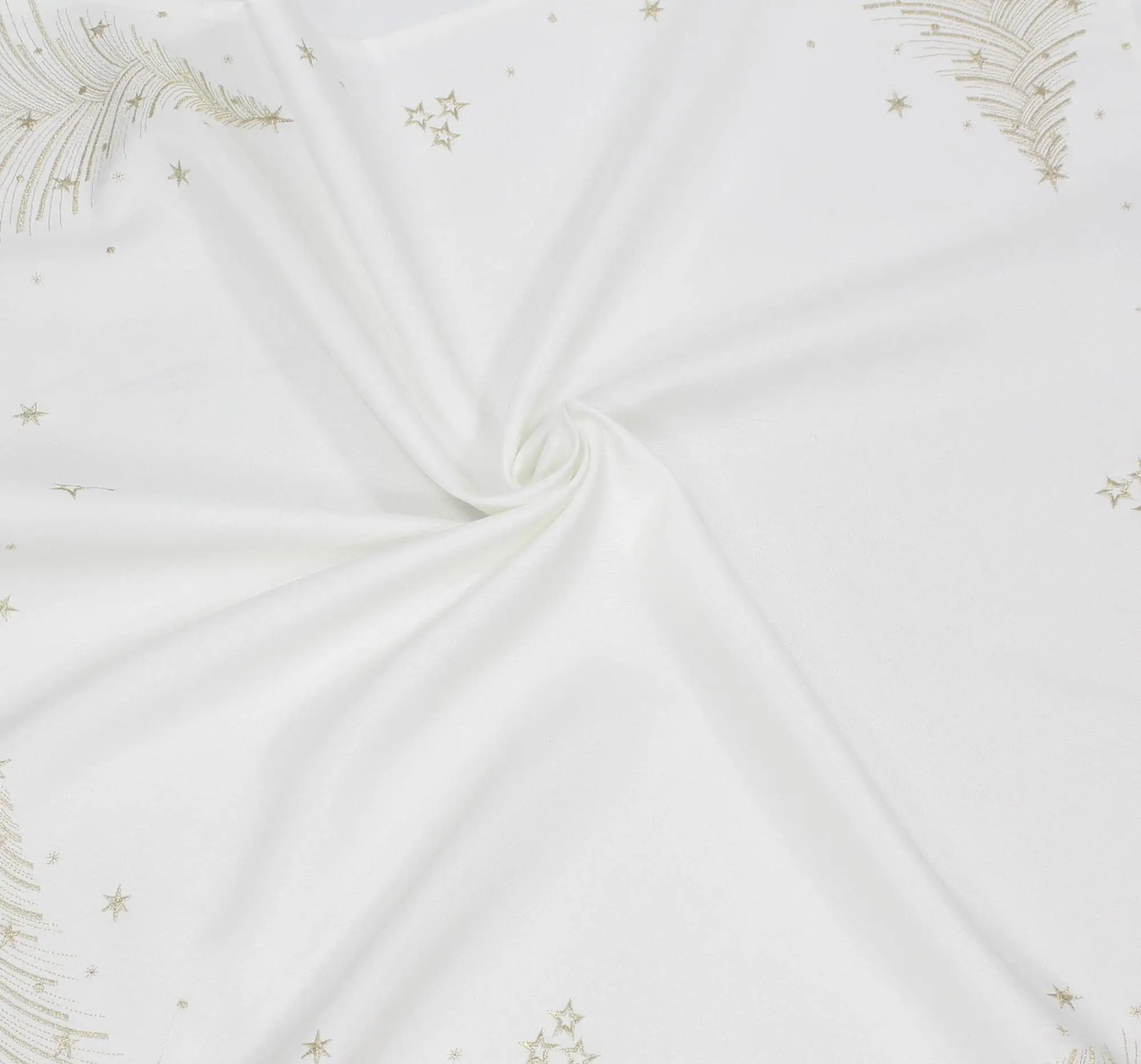 Tischdecke "Golden Christmas"  im Frank Flechtwaren Online Shop für Weihnachtliche Tischwäsche kaufen