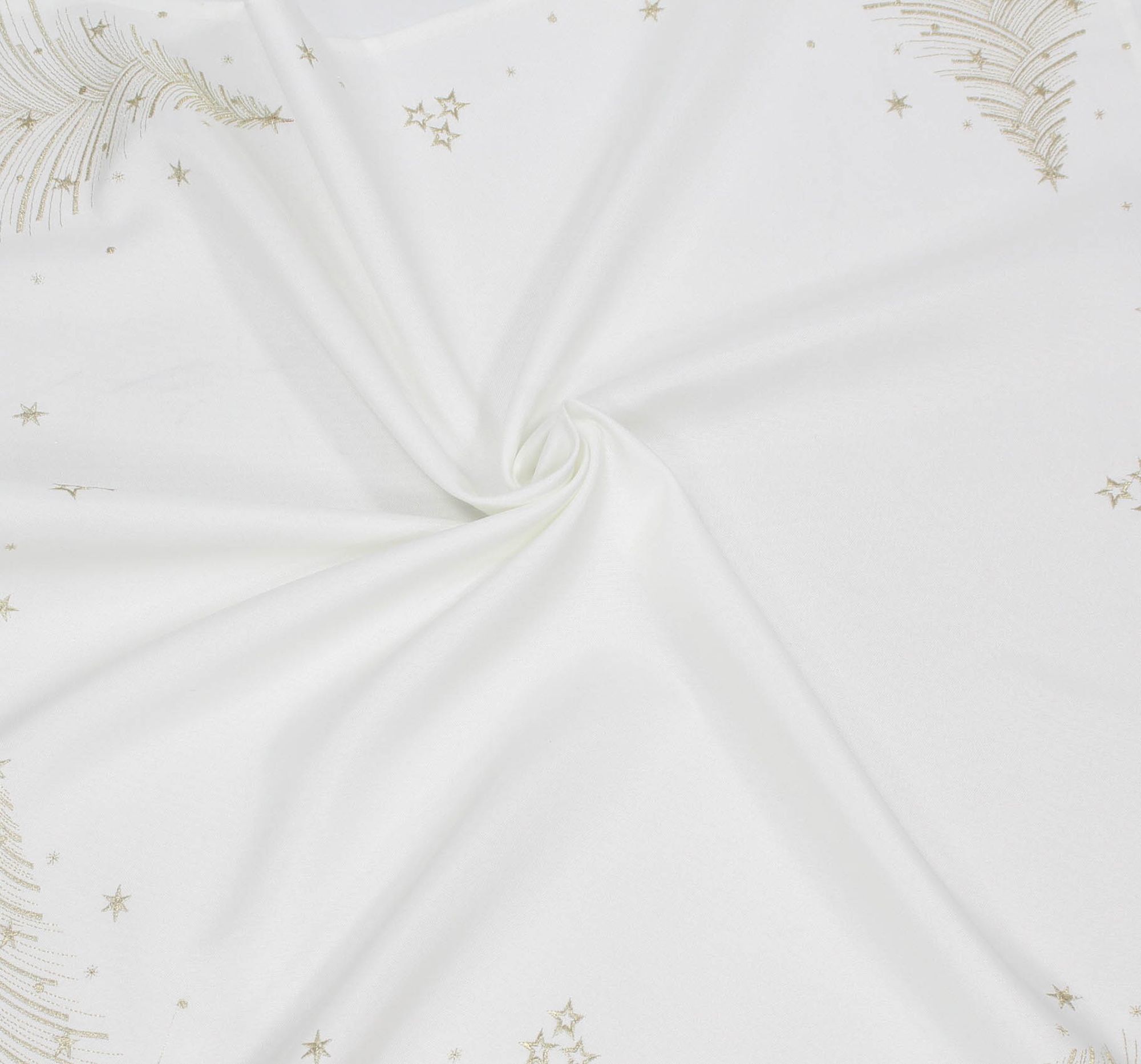 Tischdecke "Golden Christmas"  im Frank Flechtwaren Online Shop für Weihnachtliche Tischwäsche kaufen