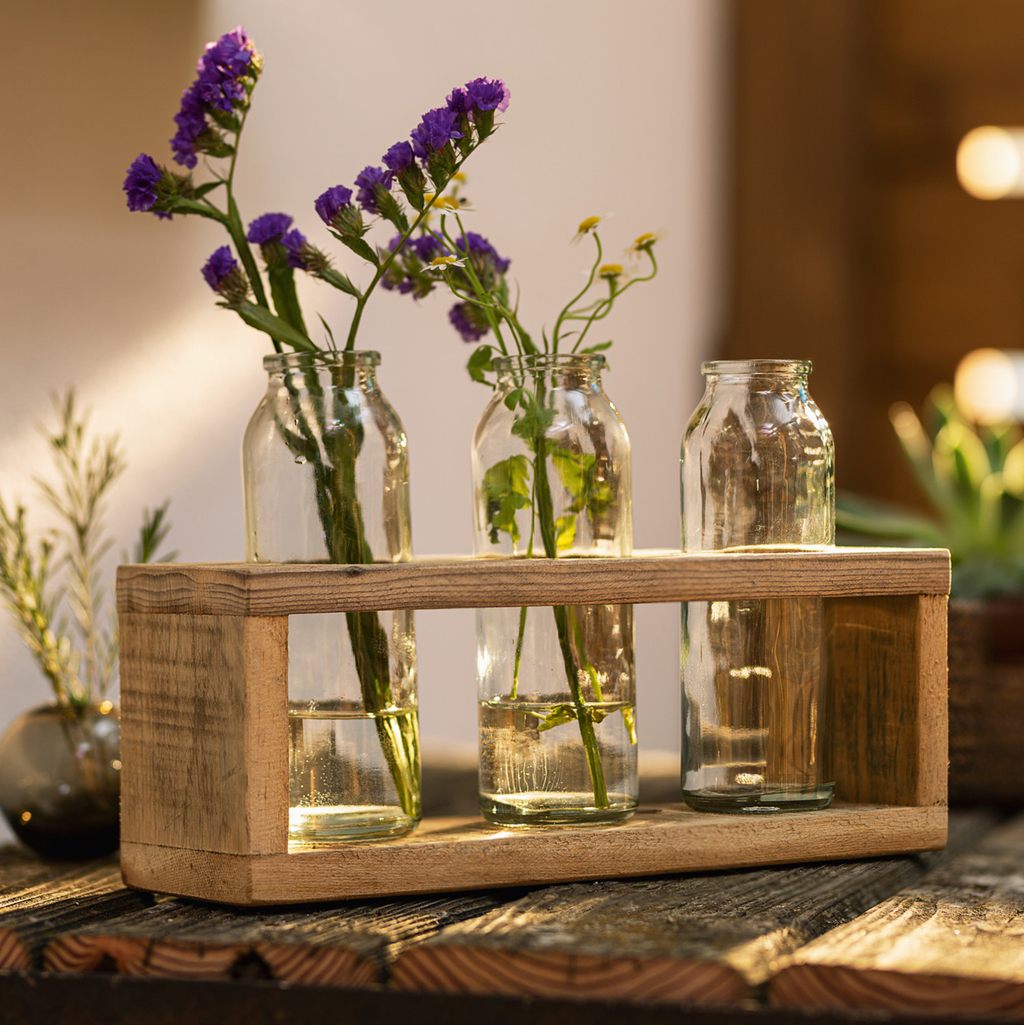 Vase "Shabby-Charme"  im Frank Flechtwaren Online Shop kaufen