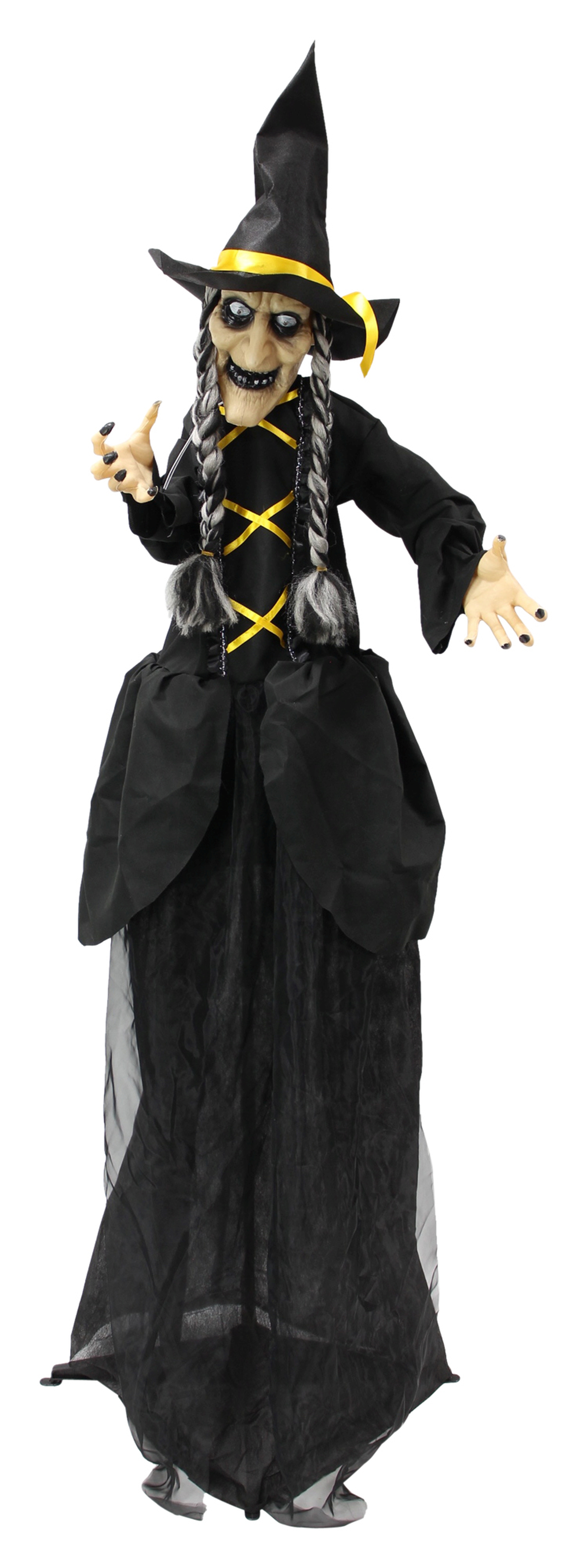 LED-Hexe "Horror-Nacht" im Frank Flechtwaren Online Shop für Herbst kaufen LED-Hexe "Horror-Nacht" im Frank Flechtwaren Online Shop für Herbst kaufen