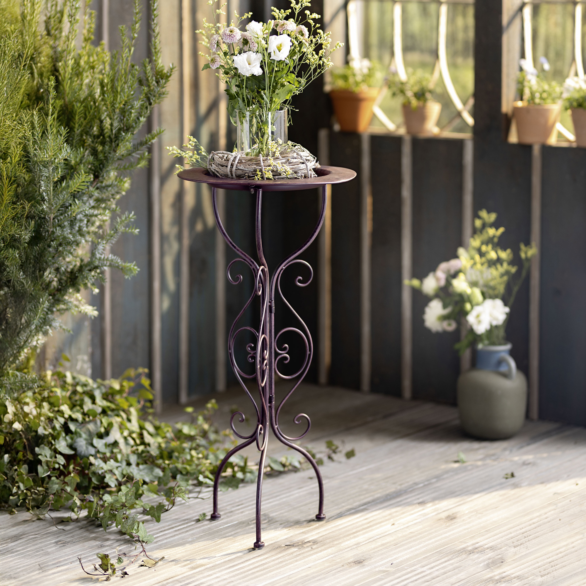 Metallständer "Country-Style"  im Frank Flechtwaren Online Shop kaufen