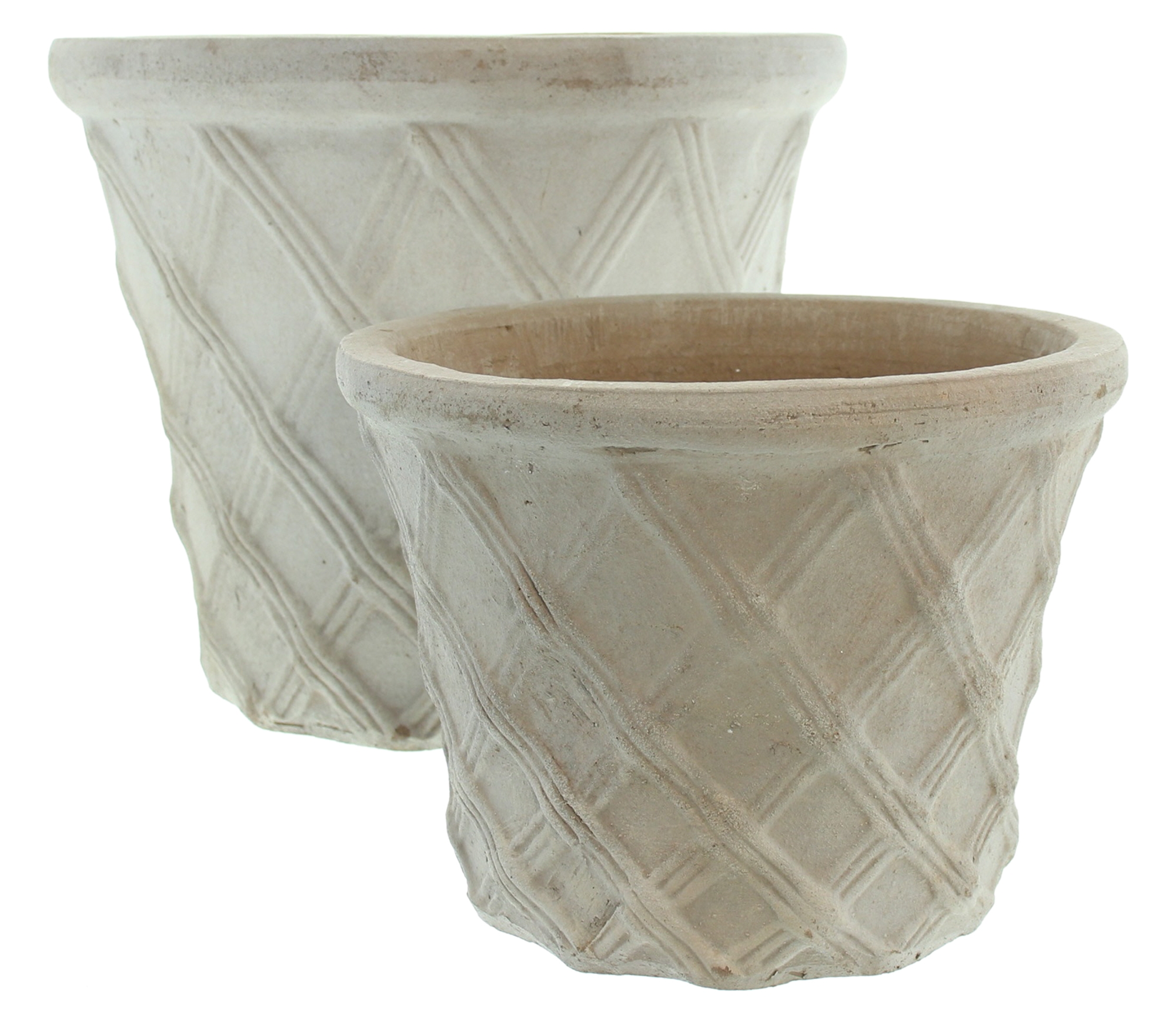 Pflanztopf "Rauten", 2er Set im Frank Flechtwaren Online Shop für Pflanztöpfe kaufen Pflanztopf "Rauten", 2er Set im Frank Flechtwaren Online Shop für Pflanztöpfe kaufen