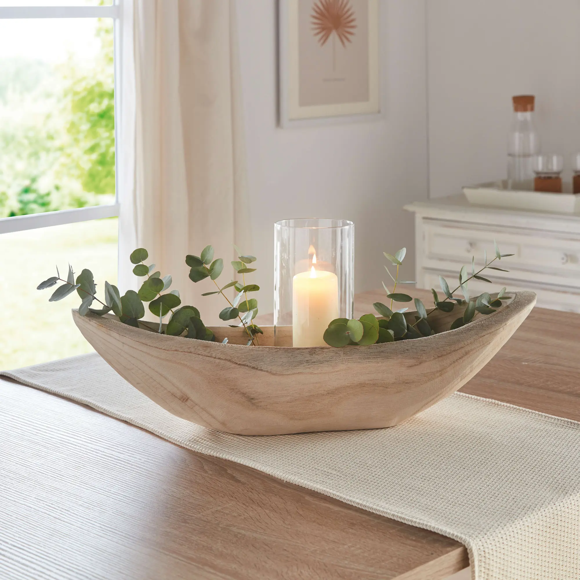 Schale "Wood", tief  im Frank Flechtwaren Online Shop kaufen