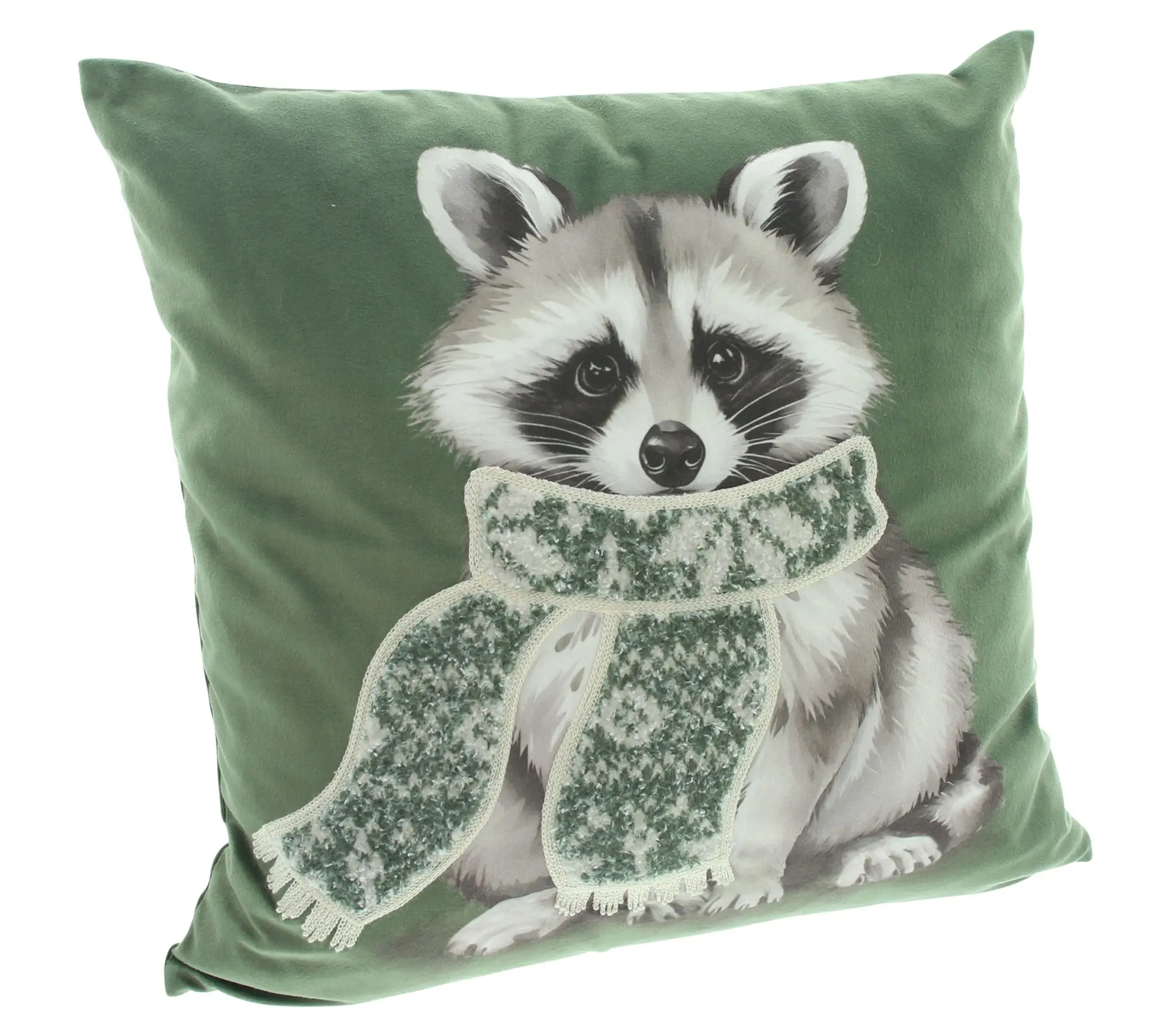 Kissenhülle "Waschbärchen"  im Frank Flechtwaren Online Shop für Weihnachtliche Kissen &amp; Kissenhüllen kaufen