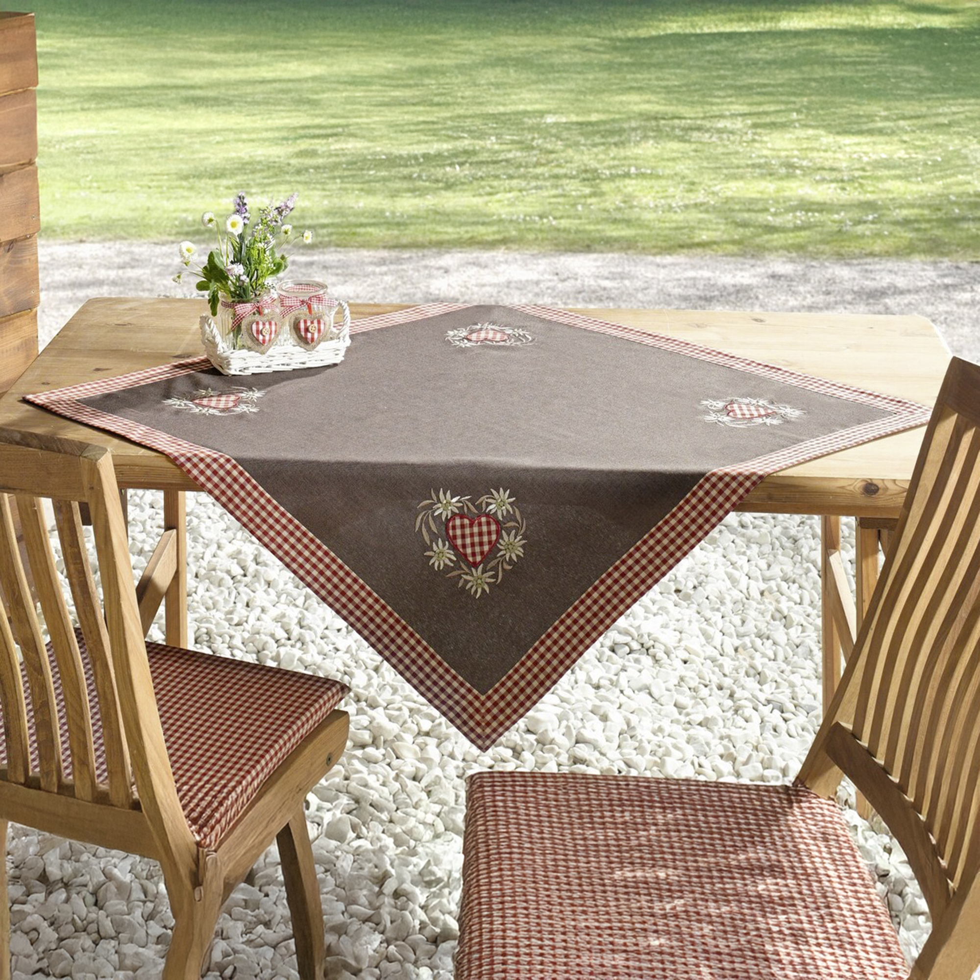 Tischdecke "Alpenglück"  im Frank Flechtwaren Online Shop kaufen