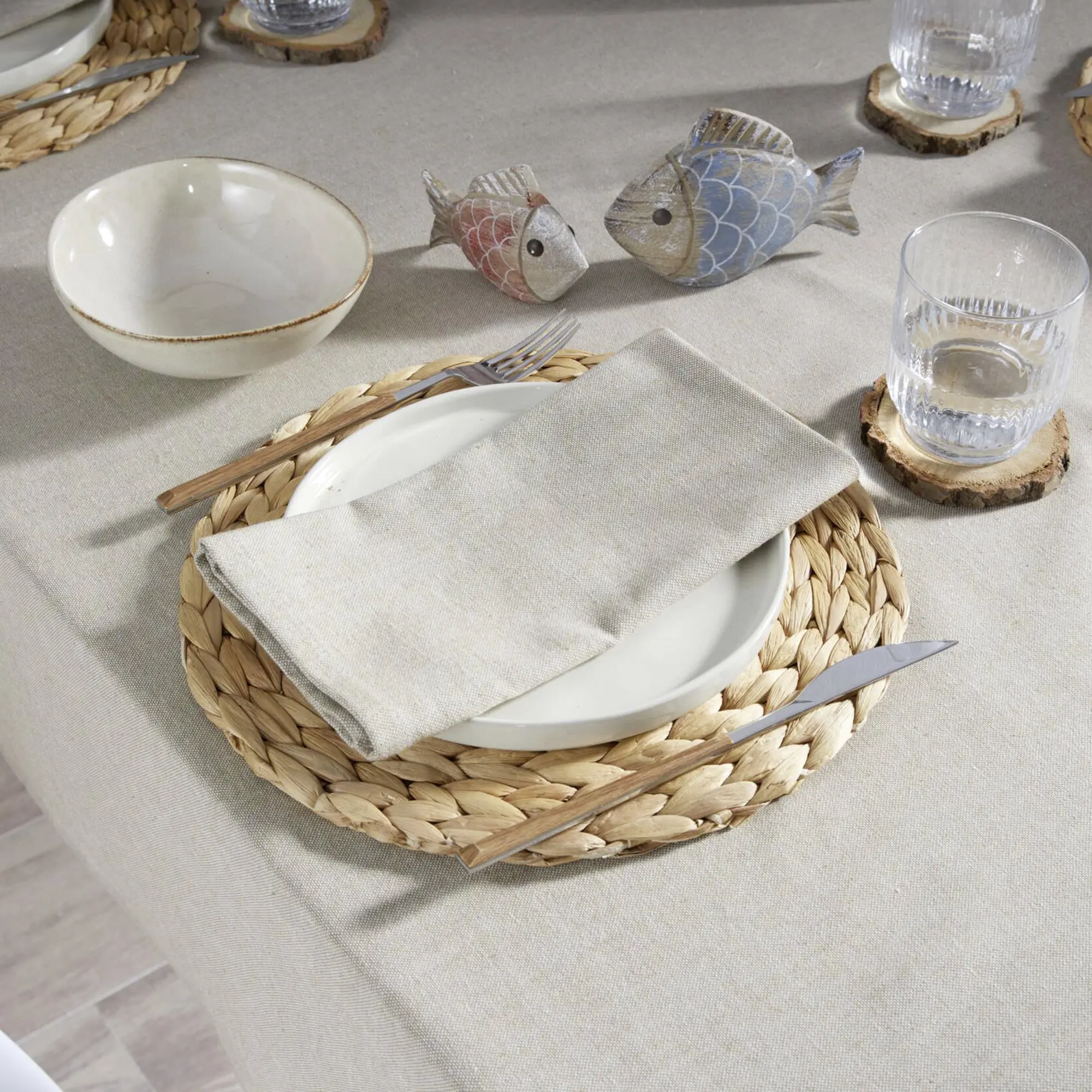 Stoffserviette "Classique", 4er Set  im Frank Flechtwaren Online Shop kaufen